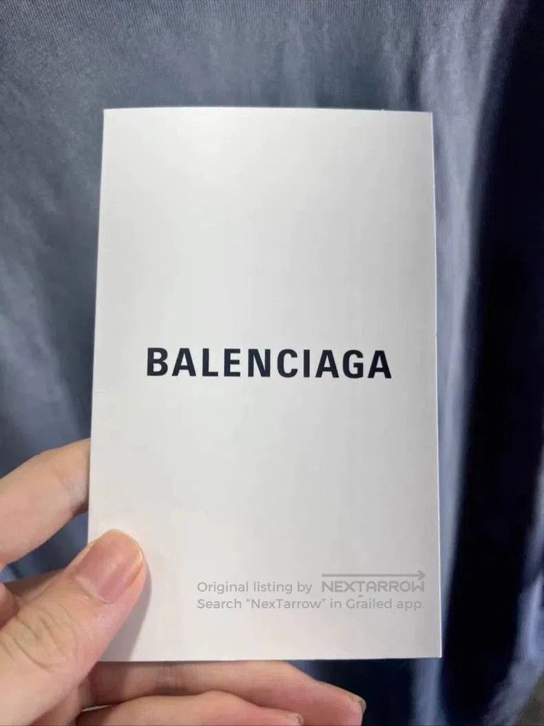 Balenciaga Balenciaga Distressed Wash Short Sleeve. Size US M / EU 48-50 / 2 - 5 Thumbnail