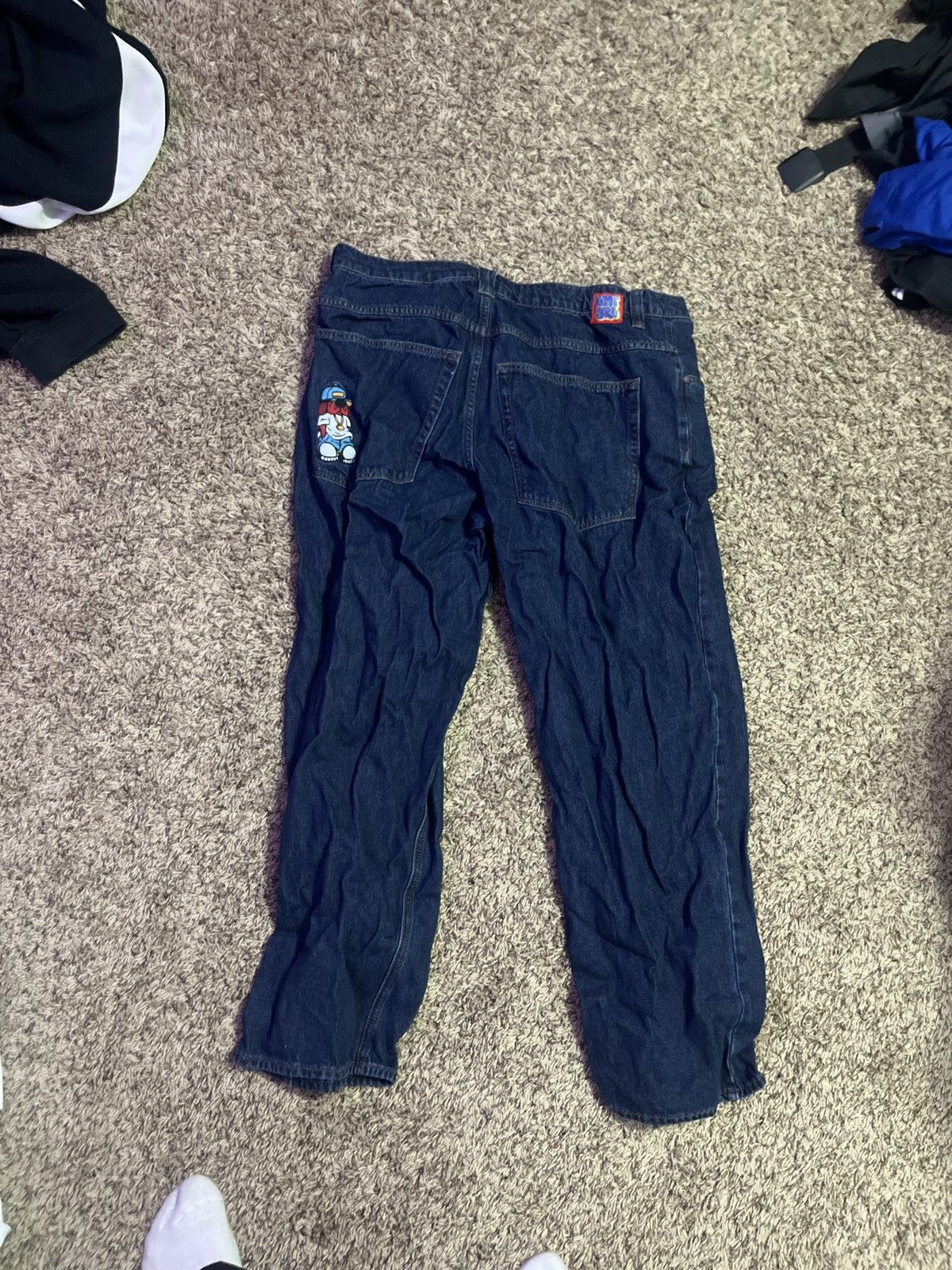 Empyre Dark blue denim empyre jeans Size US 34 / EU 50 - 2 Thumbnail