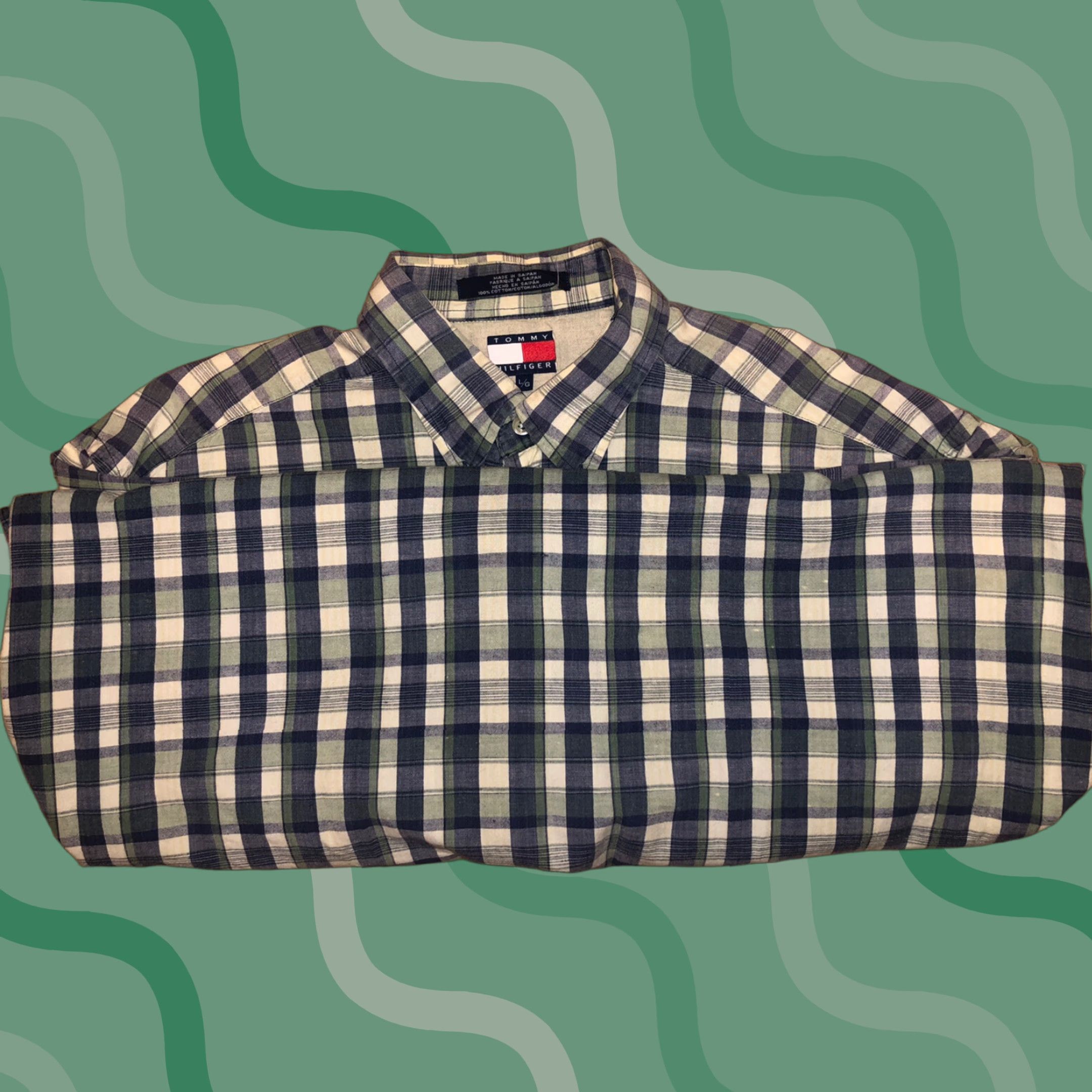 Tommy Hilfiger Tommy Hilfiger Button-Up Shirt Long Sleeve L Plaid Multicolor Men’s Classic 90s Preppy Designer Casual Workwear Size US L / EU 52-54 / 3 - 1 Thumbnail