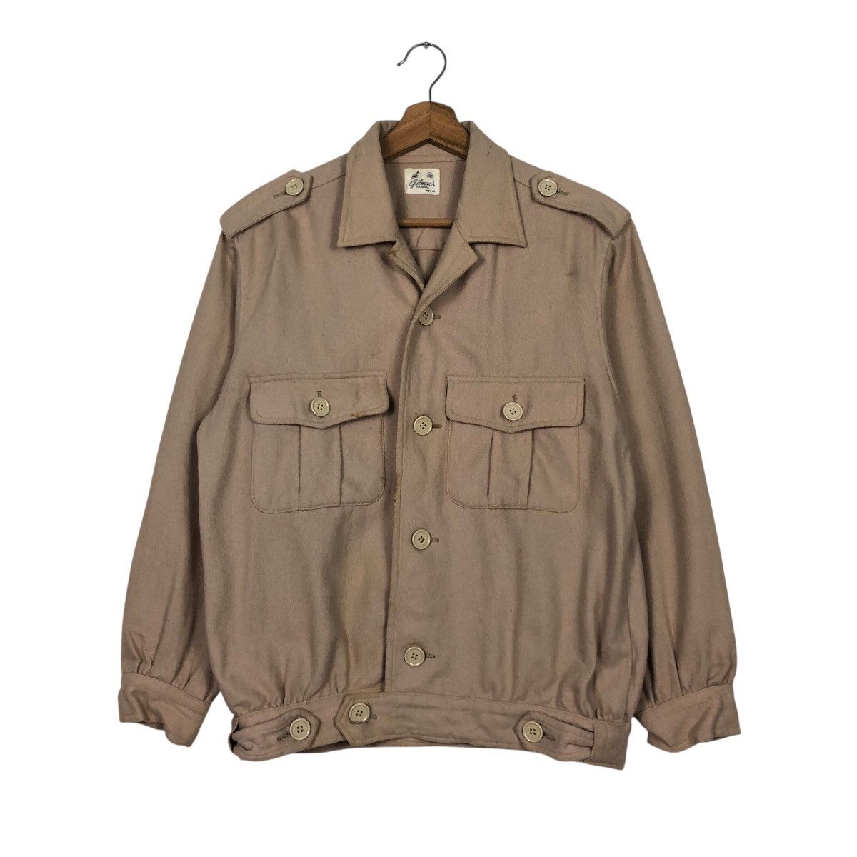 Issey Miyake 📌Vintage Bomber Jacket Wool Gilmac Tokyo Issey Miyake Size US M / EU 48-50 / 2 - 2 Thumbnail