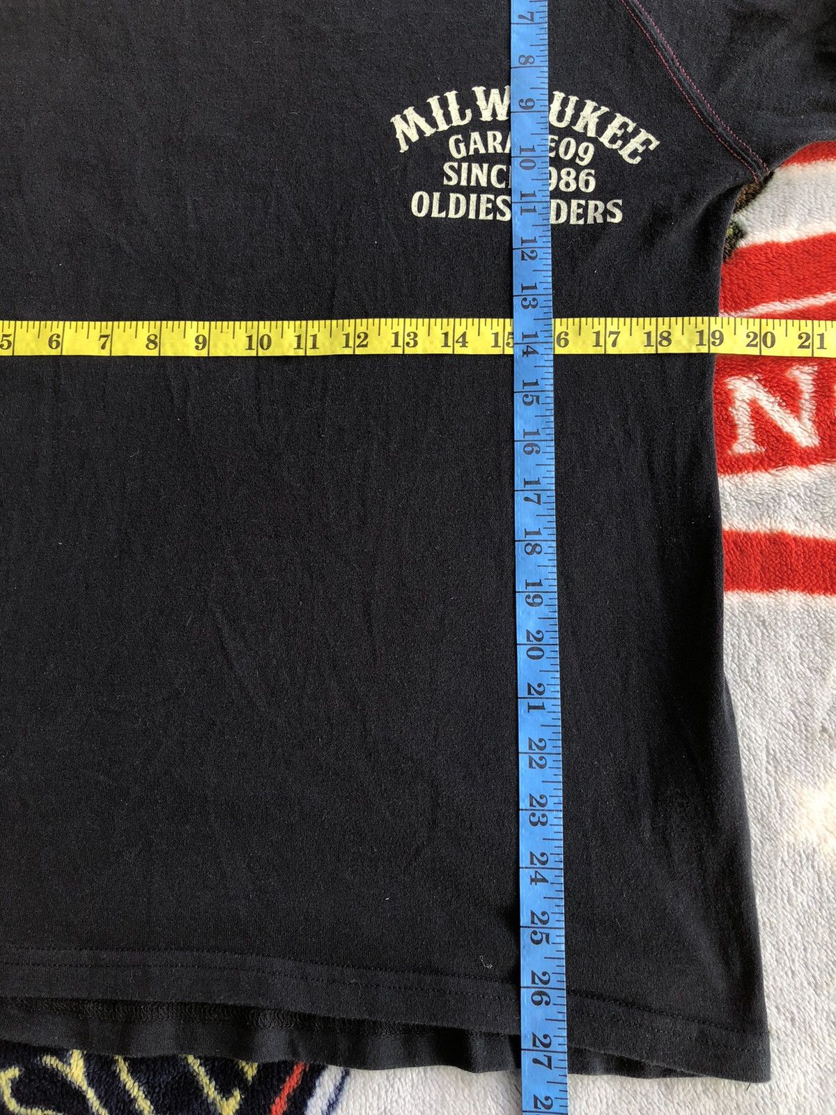 If Six Was Nine Vintage Black Icon Thruxton Milwaukee Skull Punk Shirt Tee Size US L / EU 52-54 / 3 - 10 Thumbnail