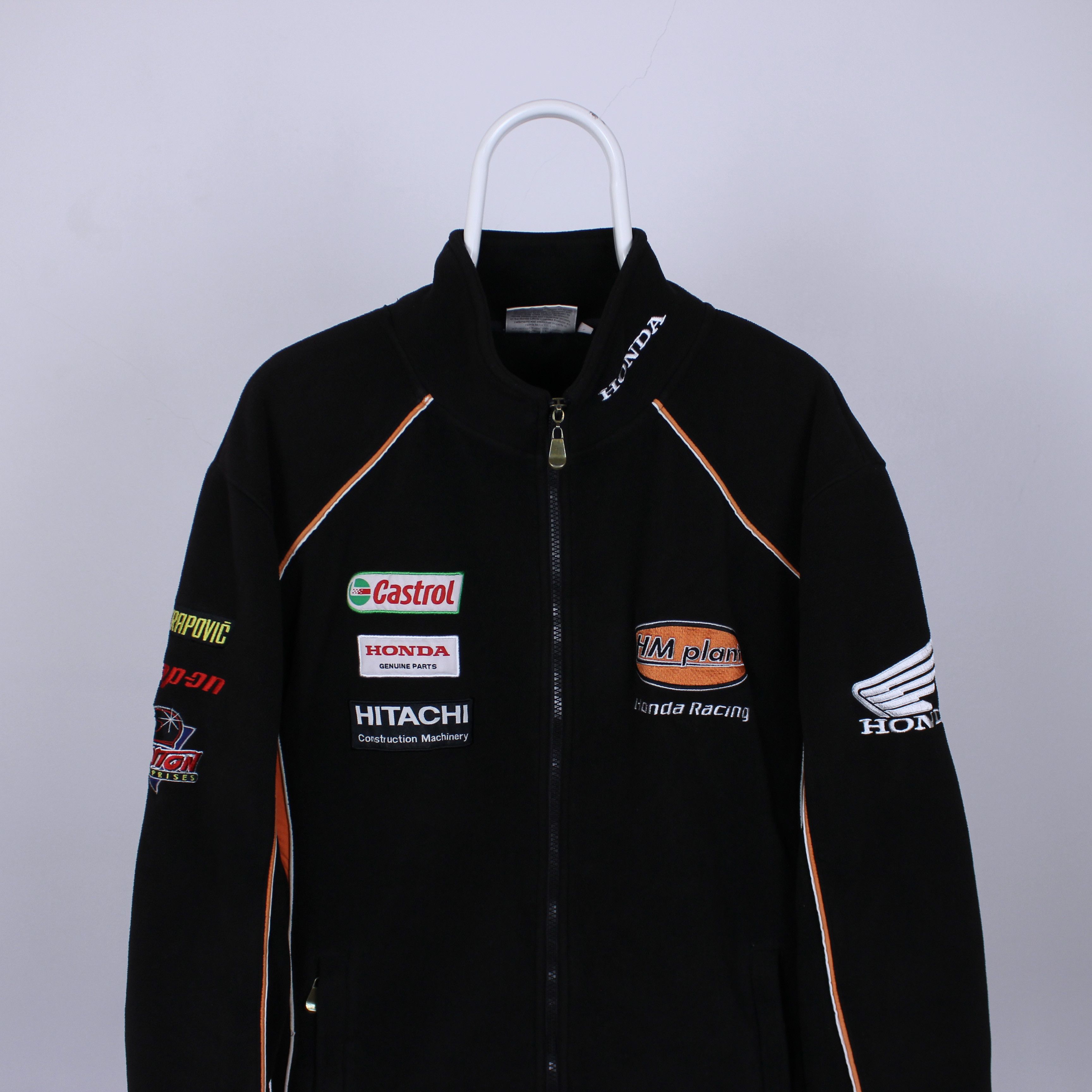 Honda Honda fleece jacket men full zip black L Size US L / EU 52-54 / 3 - 1 Thumbnail