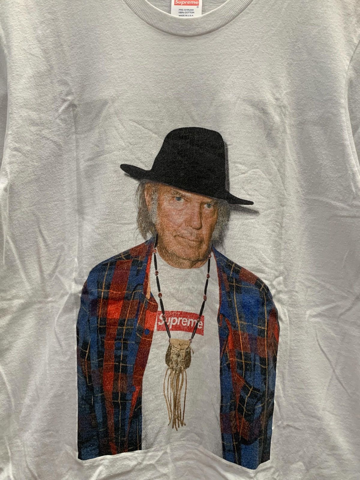 Supreme Supreme Neil Young Photo Tee SS15 Size US M / EU 48-50 / 2 - 2 Thumbnail
