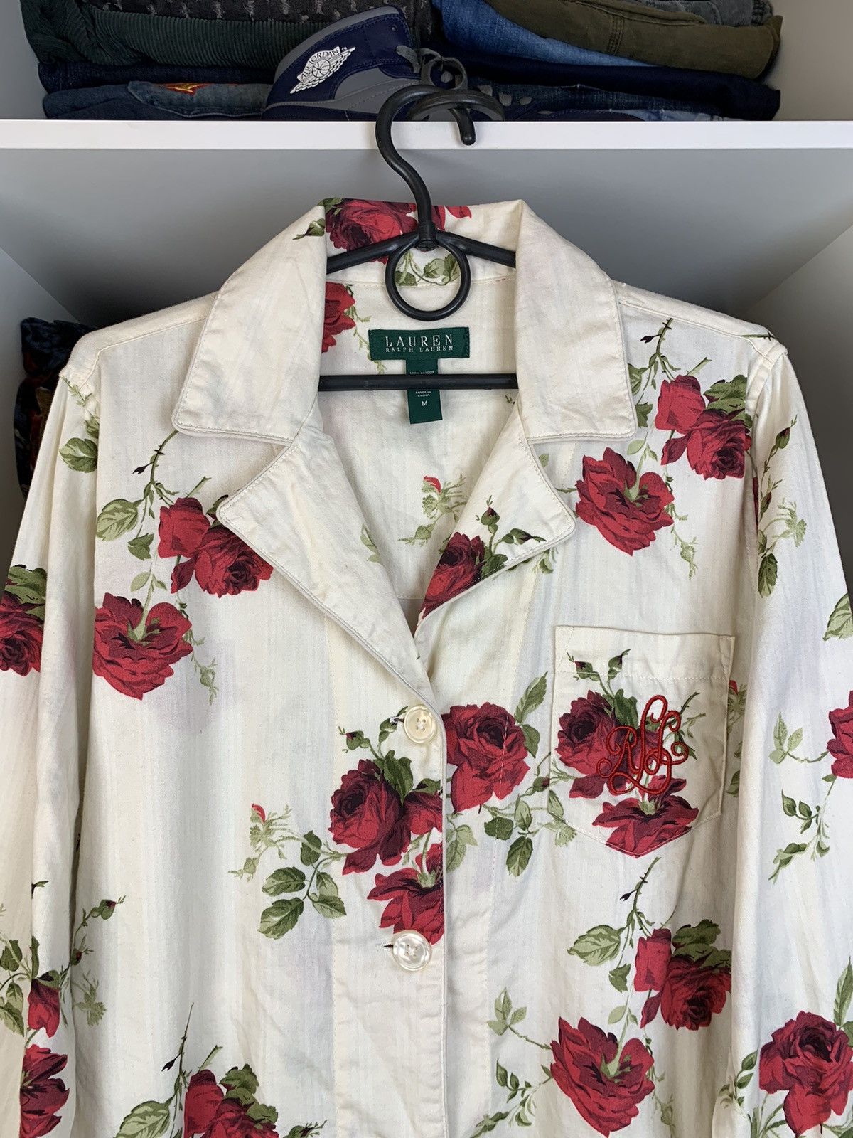 Ralph Lauren Ralph Lauren Women's Floral Lightweight Button-Up Blazer Size M / US 6-8 / IT 42-44 - 2 Thumbnail