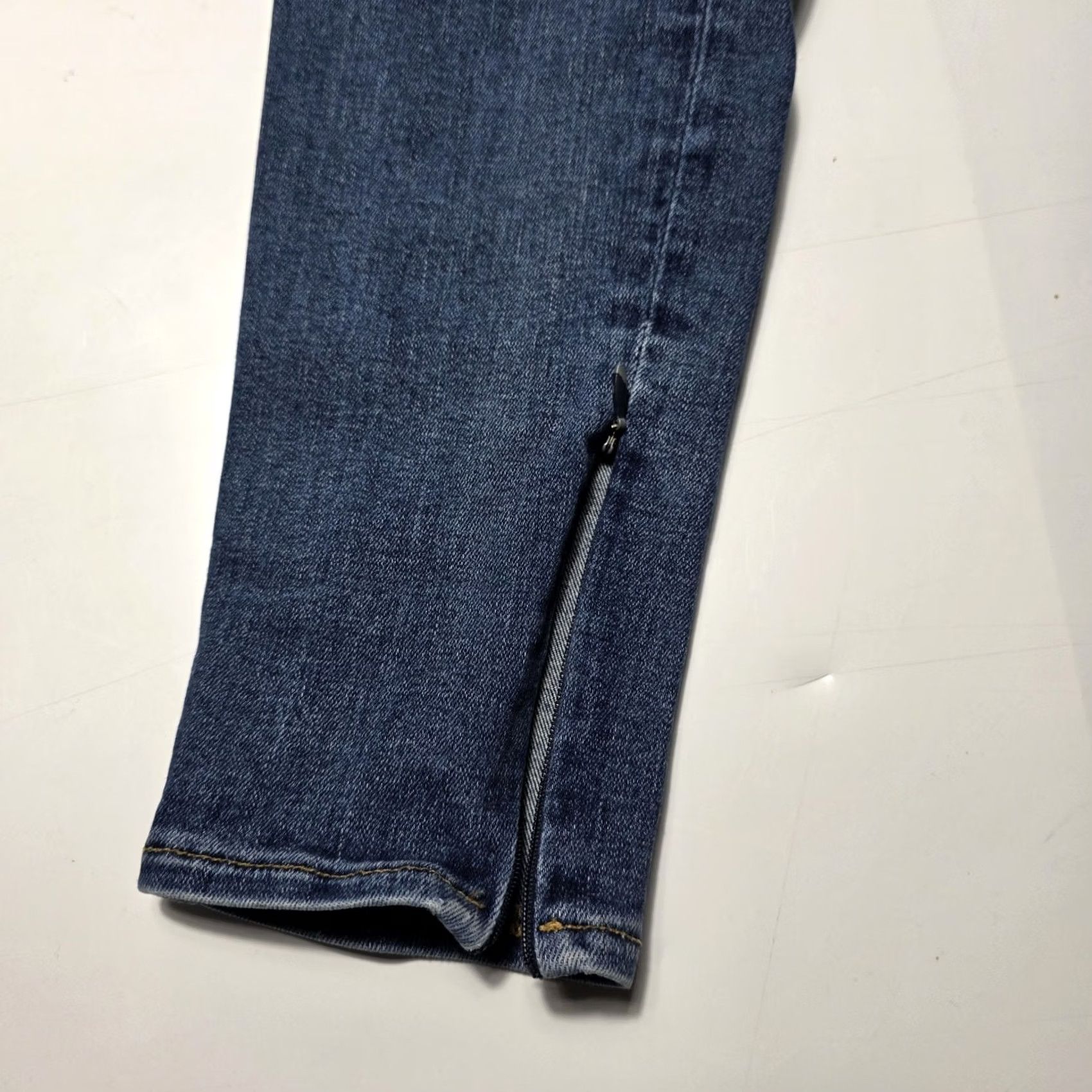 Hudson Hudson Jeans Women's Blue Super Skinny Centerfold Size 30 Ankle Zip Size 30" / US 8 / IT 44 - 3 Thumbnail