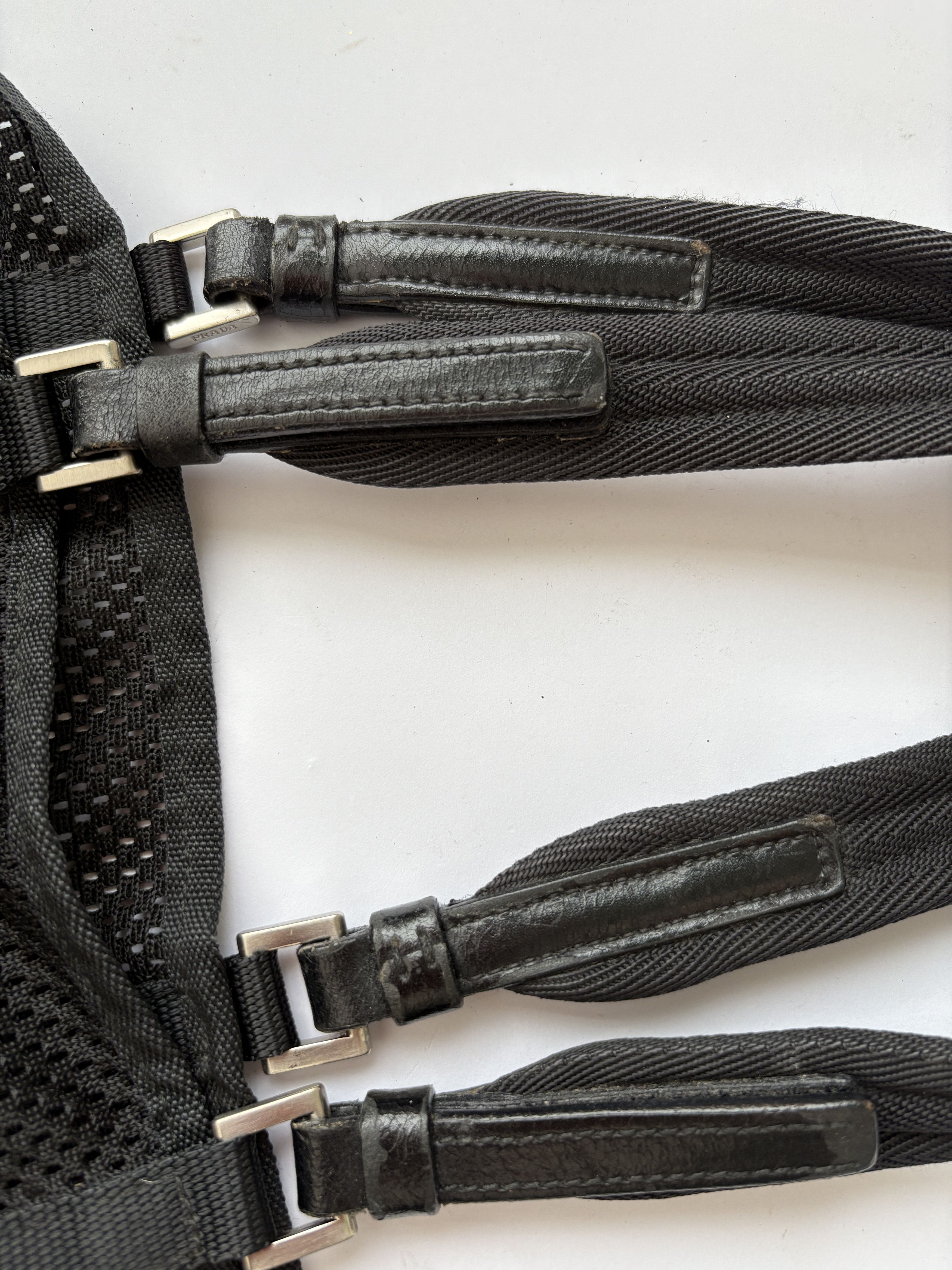 Prada ⚡️QUICK SALE⚡️Prada Black Nylon and Leather Bag Size ONE SIZE - 11 Thumbnail