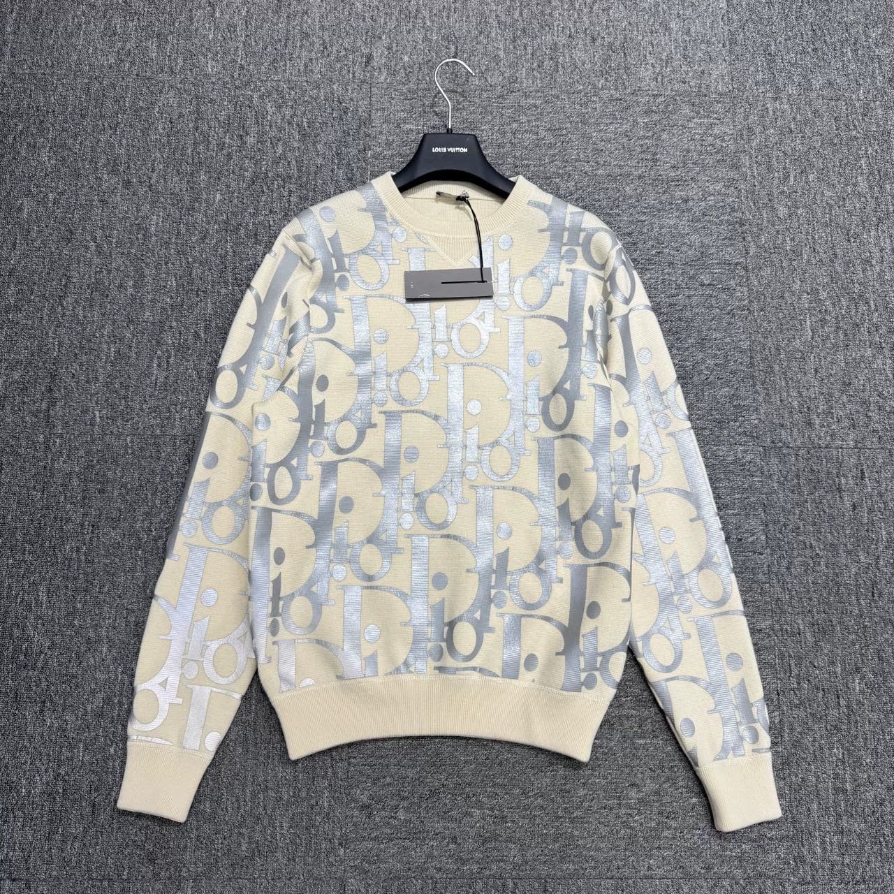 Dior Dior Reflective Letter Print Sweater Size US S / EU 44-46 / 1 - 1 Thumbnail
