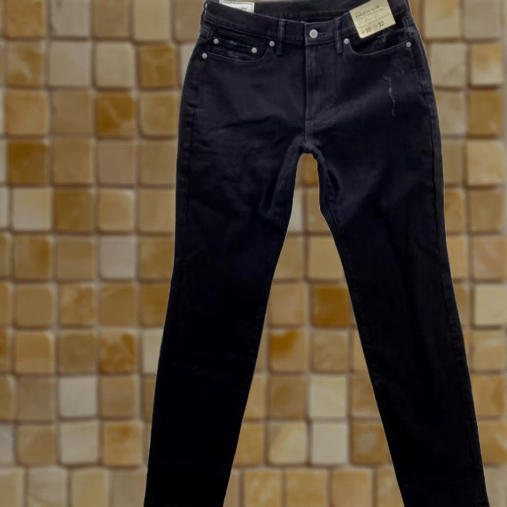Abercrombie & Fitch VINTAGE Abercrombie & Fitch Black Athletic Slim Jeans 34 32 Mens Jeans Black Athletic Slim Jeans 34 32 Mens Jeans Size US 34 / EU 50 - 1 Preview