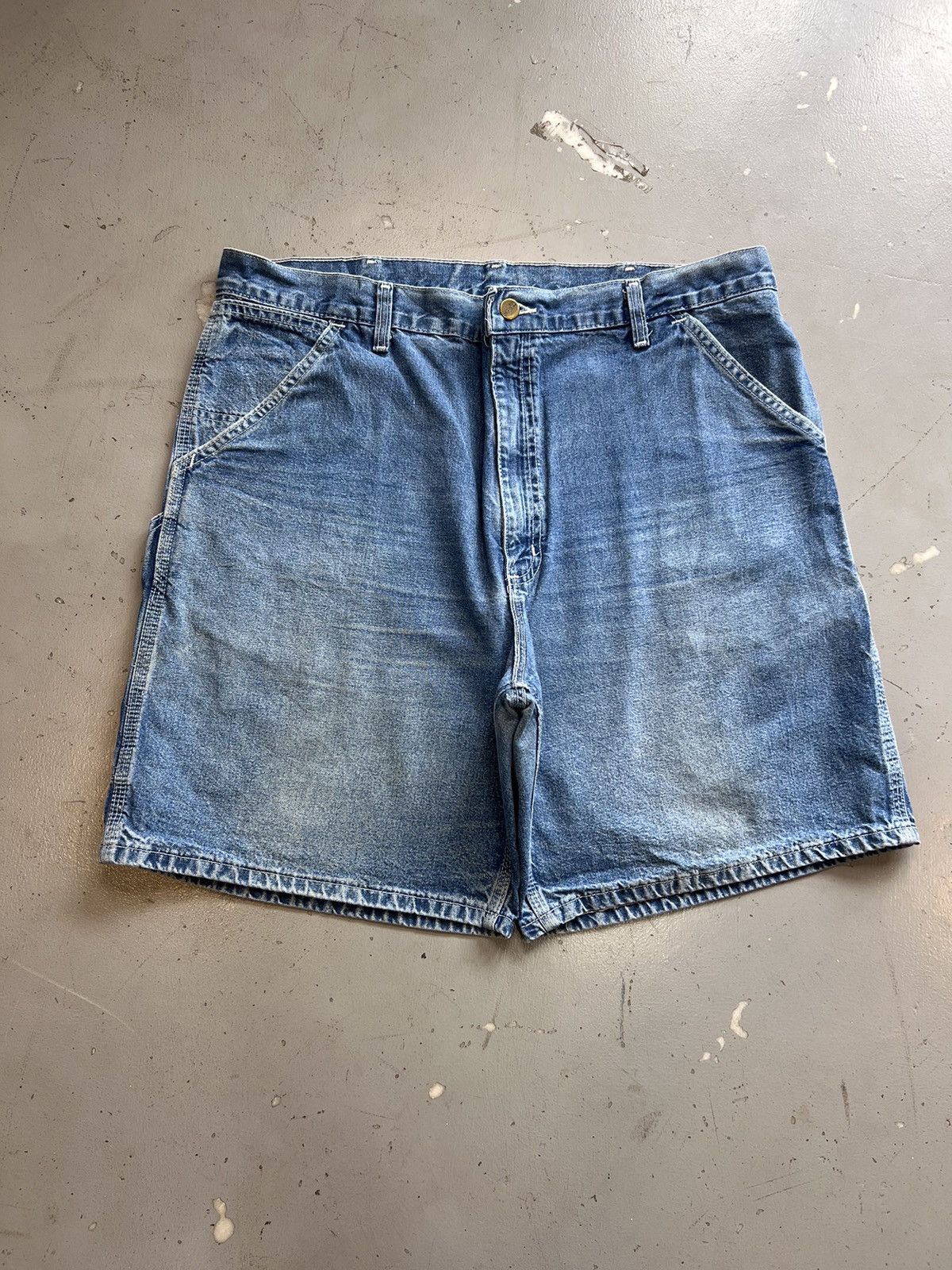 Carhartt × Vintage 90s Vintage Carhartt carpenter short Size US 39 - 1 Thumbnail