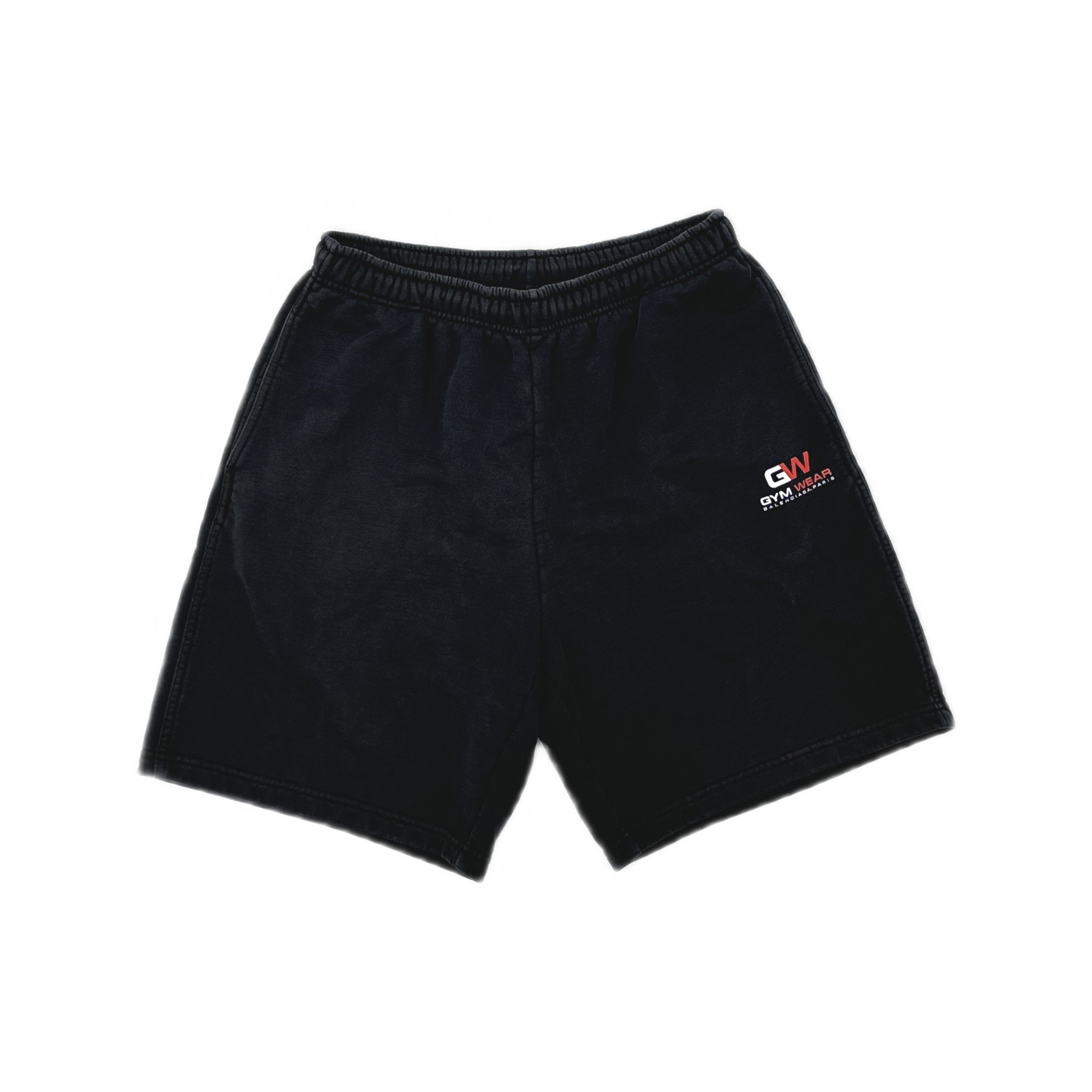 Balenciaga Balenciaga size S Black nylon double-waist shorts | Grailed