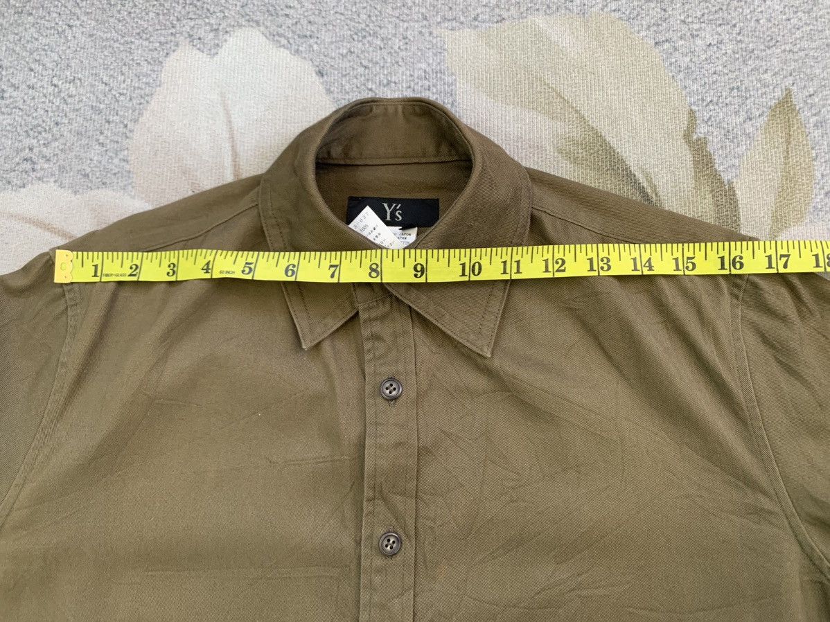 Yohji Yamamoto Y's Yohji Yamamoto Military Girth Style Shirt Jacket Size US M / EU 48-50 / 2 - 17 Thumbnail