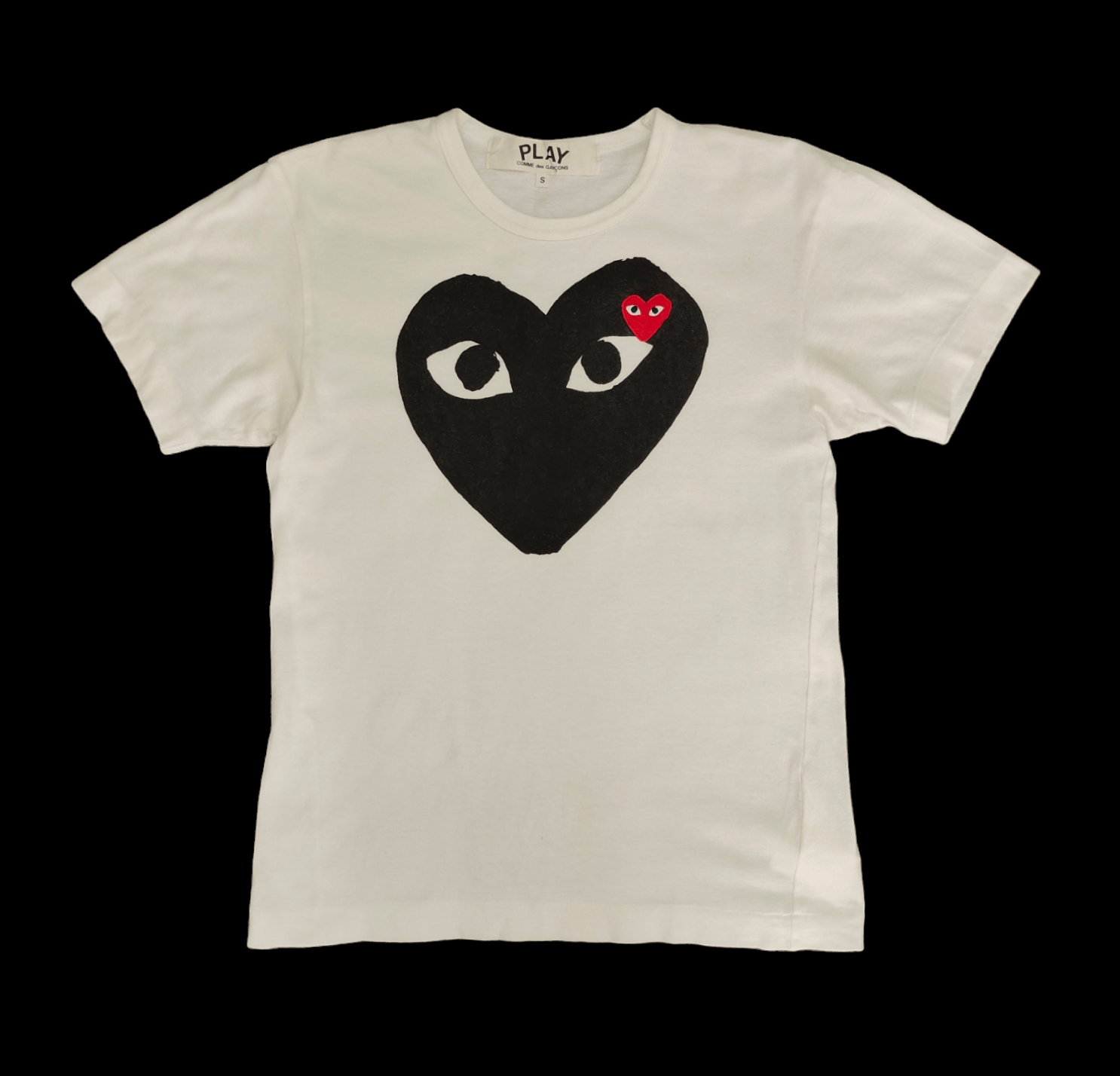 Comme des Garcons PLAY Comme Des Garcons Play Black Logo T-Shirt Size US S / EU 44-46 / 1 - 3 Thumbnail