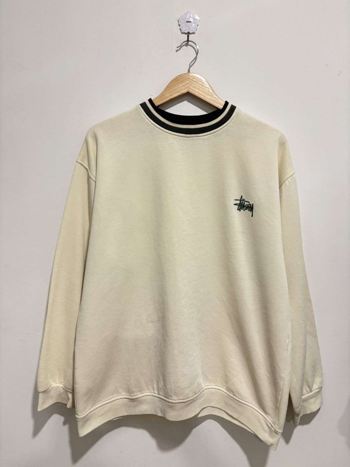 Stussy Vintage 90's Stussy Signature Logo Longsleeve Size US L / EU 52-54 / 3 - 1 Thumbnail