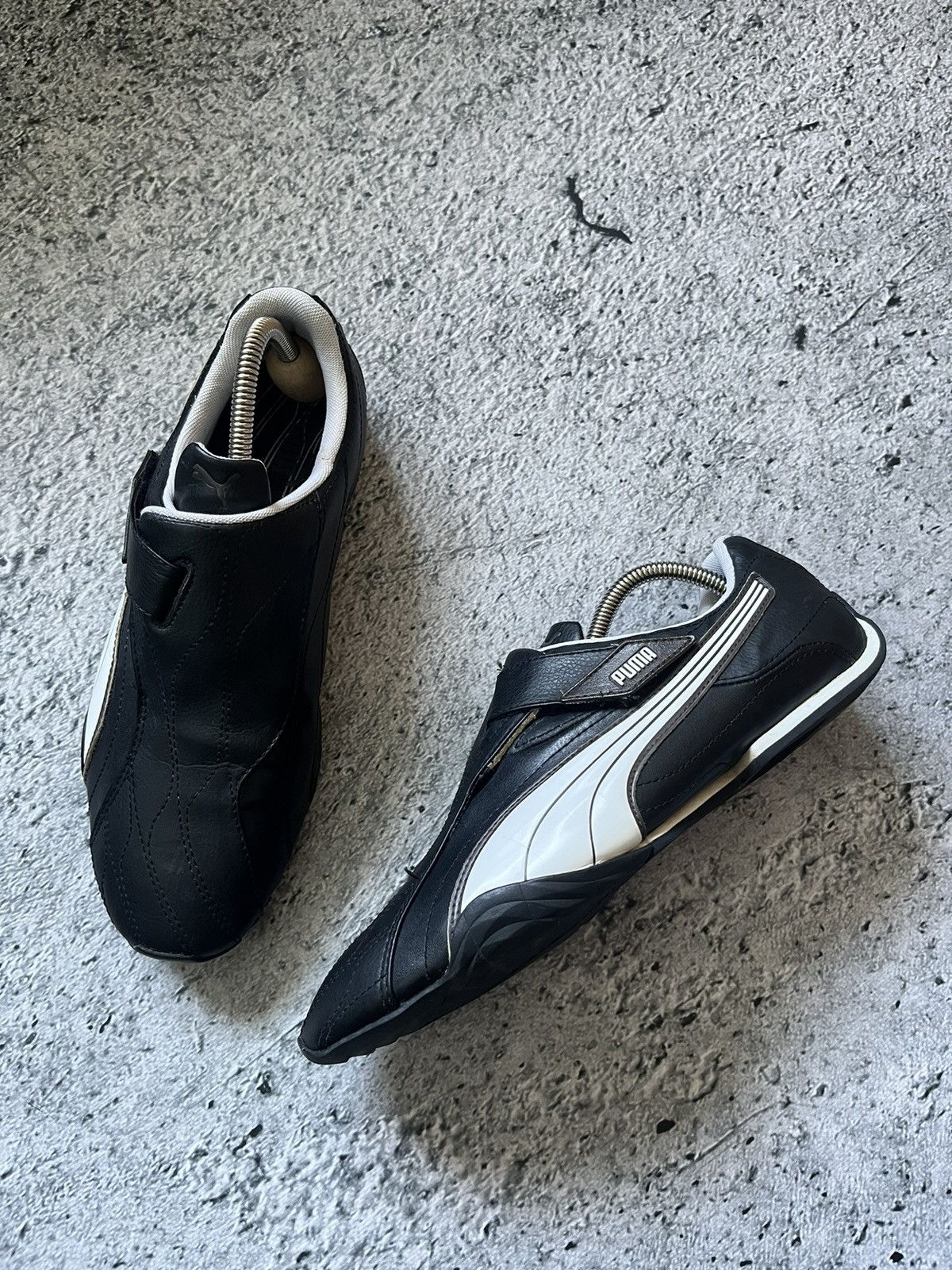 Hysteric Glamour x Puma VTG Puma Racing Leather Shoes in Black, Men's (Size 10)