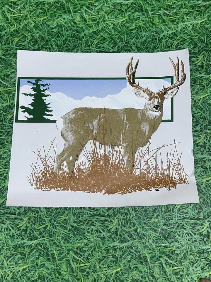 Designer Heat Transfer Vintage 80s 90s 00s Size ONE SIZE - 1 Preview