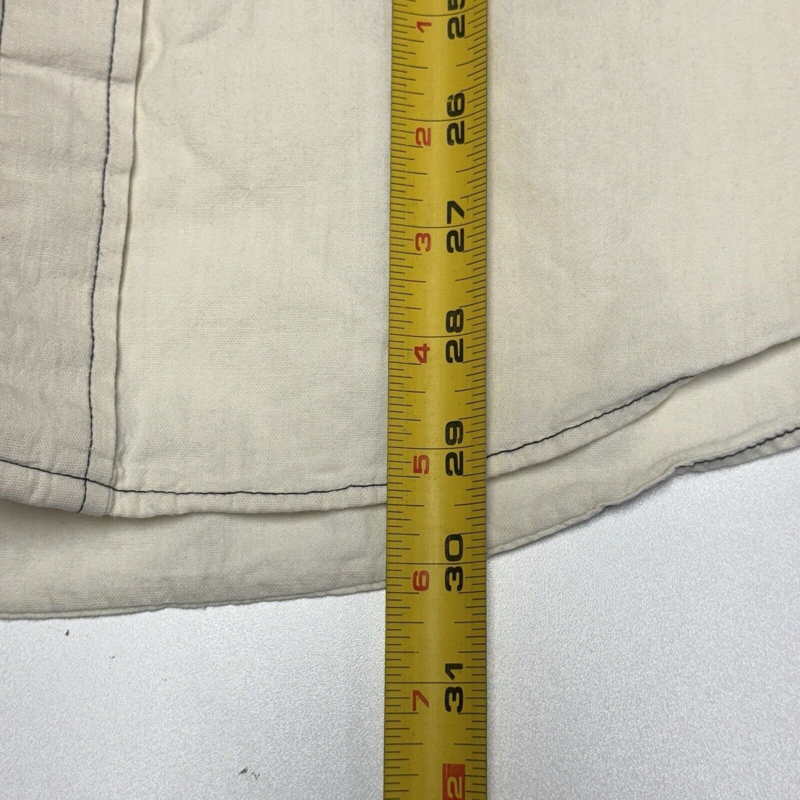 Lee × Vintage Vintage 70s Lee Button Snap Shirt Mens Large White Long Slee Size US L / EU 52-54 / 3 - 10 Thumbnail