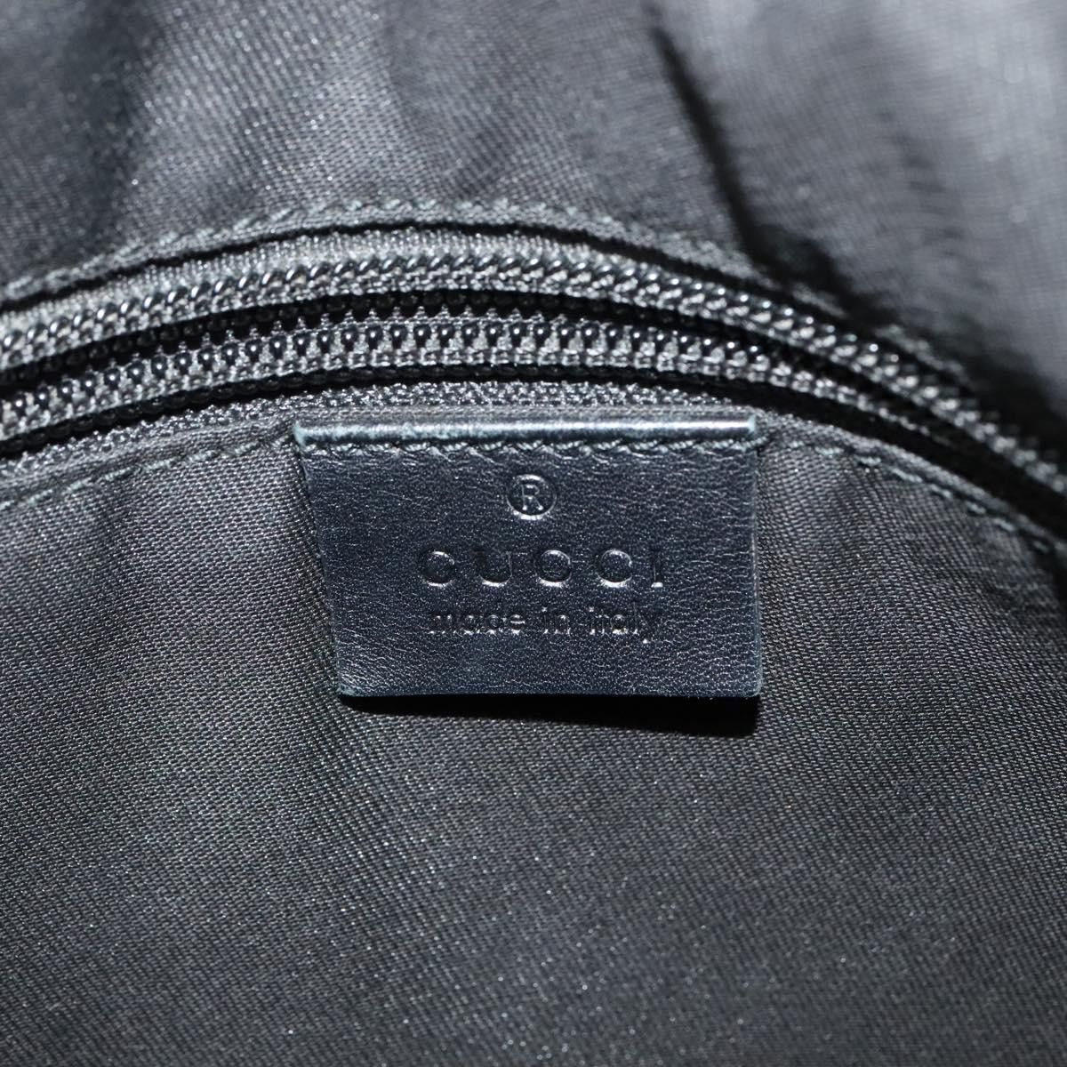 Gucci GUCCI GG Canvas Shoulder Bag Black Silver Size ONE SIZE - 17 Thumbnail