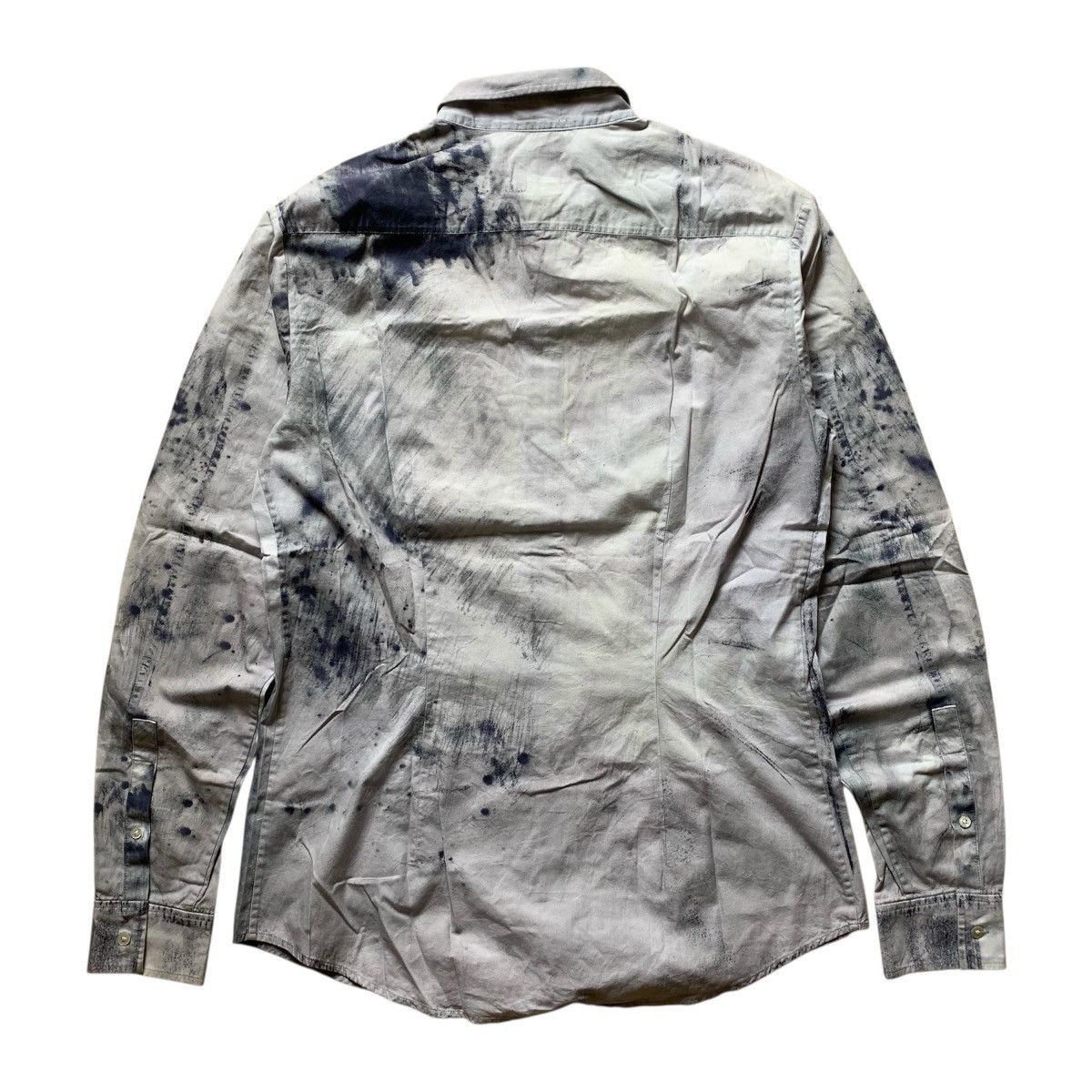 Alexander McQueen Alexander Mqueen Abstrach Pattern Shirt Button Up Pin Size US M / EU 48-50 / 2 - 7 Thumbnail