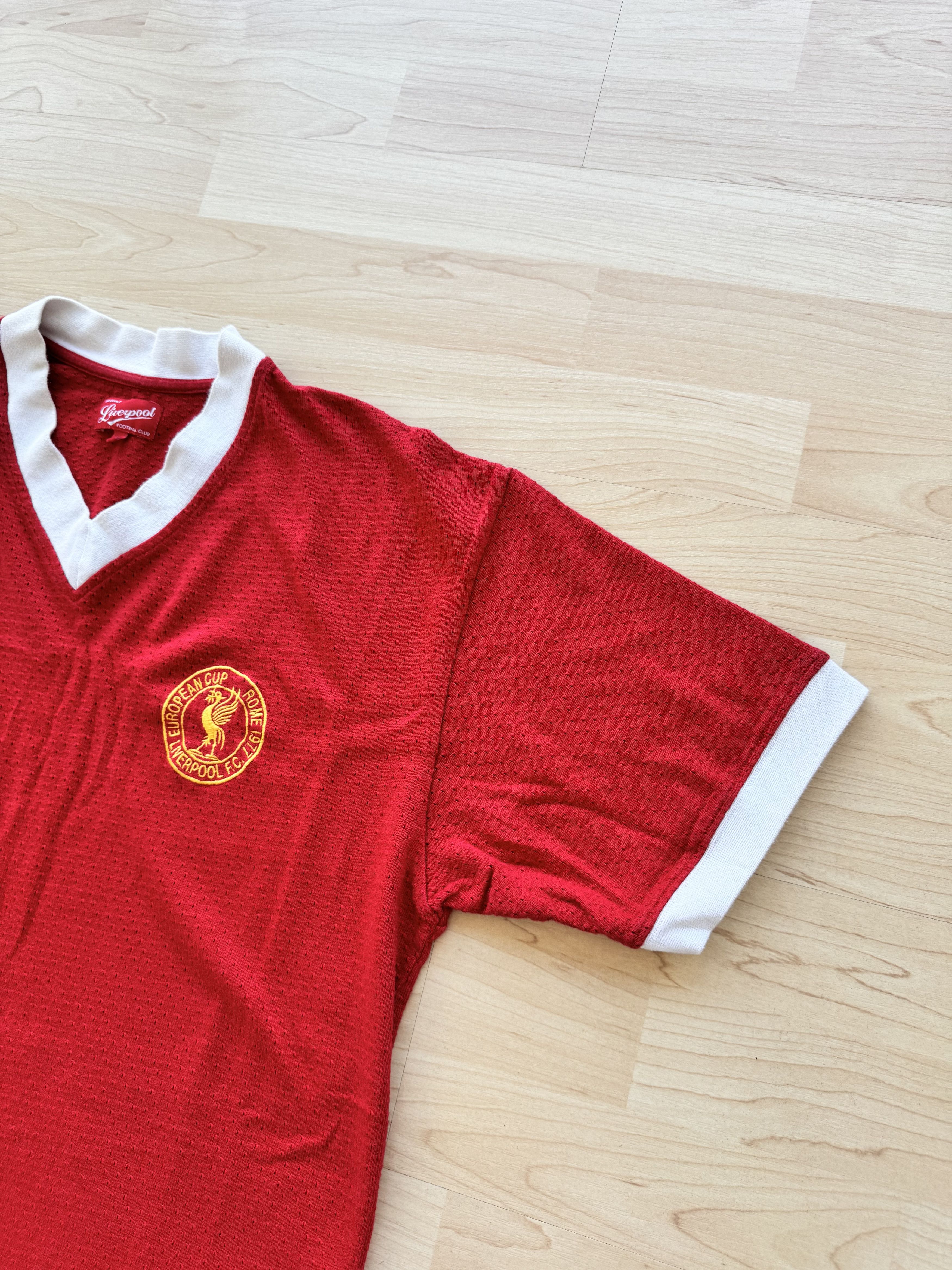 Other Vintage Liverpool 1977 Football Shirt European Cup Size US L / EU 52-54 / 3 - 5 Thumbnail