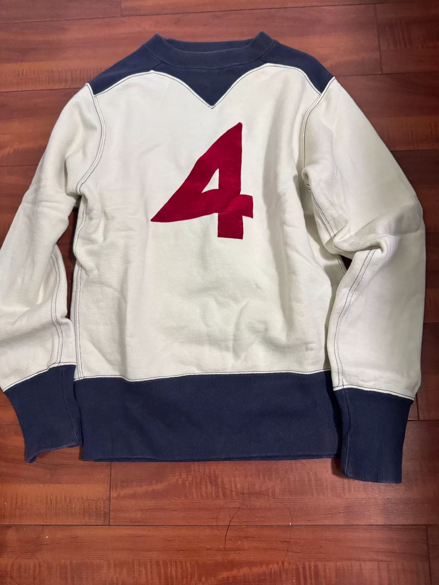 Freewheelers Vintage Power Wear Pullover Sweatshirt Size US M / EU 48-50 / 2 - 1 Thumbnail