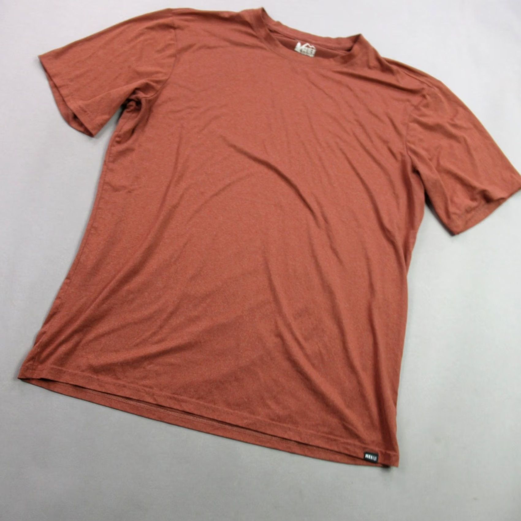 Vintage REI Shirt Mens Medium Short Sleeve Crew Neck Outdoors Lightweight Rust Casual Size US M / EU 48-50 / 2 - 2 Thumbnail
