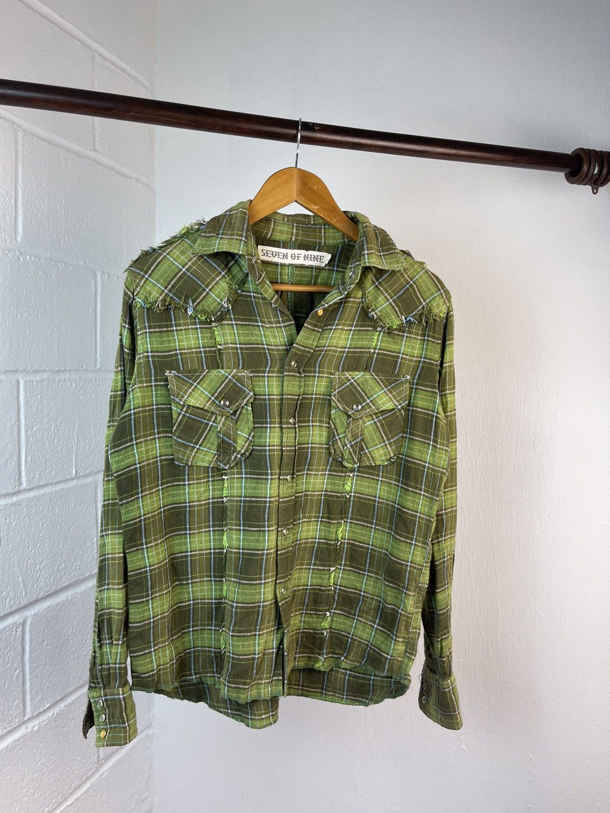 If Six Was Nine SEVEN OF NINE IFSIXWASNINE STYLE WESTERN BUTTON UP Size US M / EU 48-50 / 2 - 4 Thumbnail
