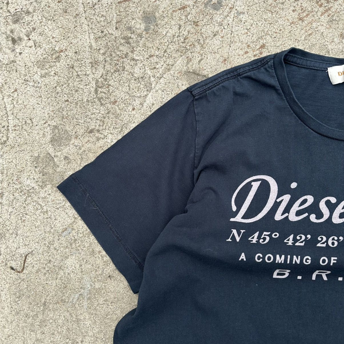 Diesel × Vintage Vintage Diesel T-shirts Big Logo Crazy Fit Y2K 00s USA Size US M / EU 48-50 / 2 - 6 Thumbnail