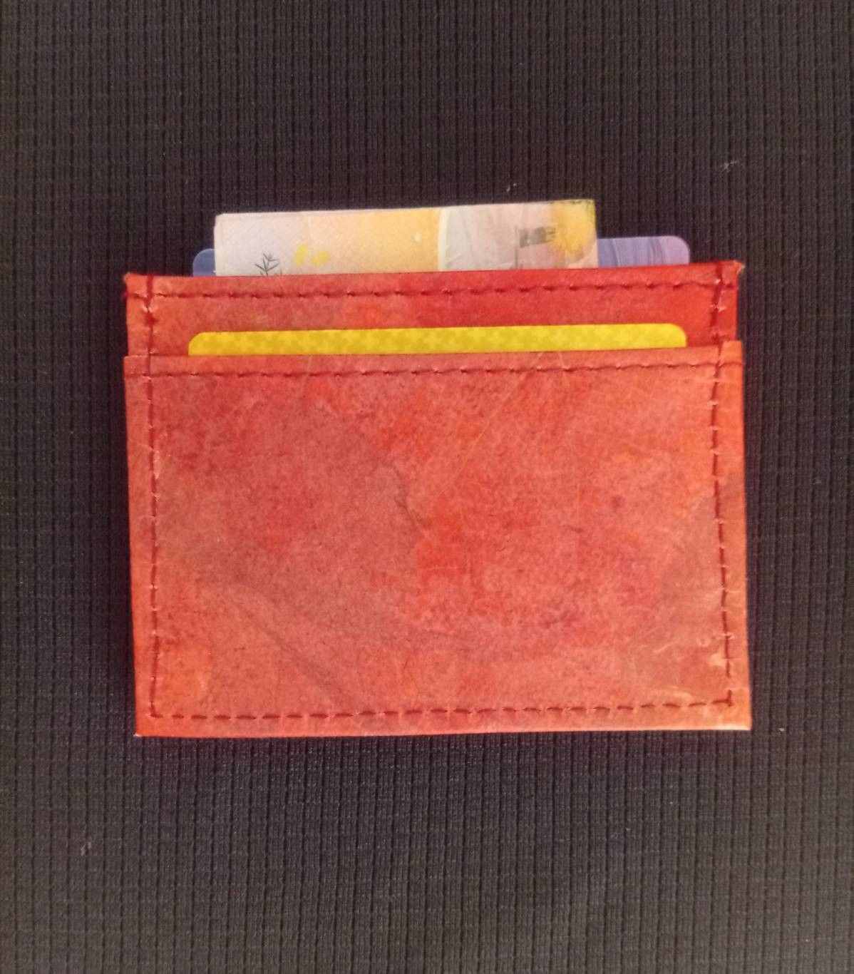 Other VINTAGE SMART WALLET VEGAN LEAF LEATHER BUSINESS CARD HOLDER Size ONE SIZE - 4 Thumbnail