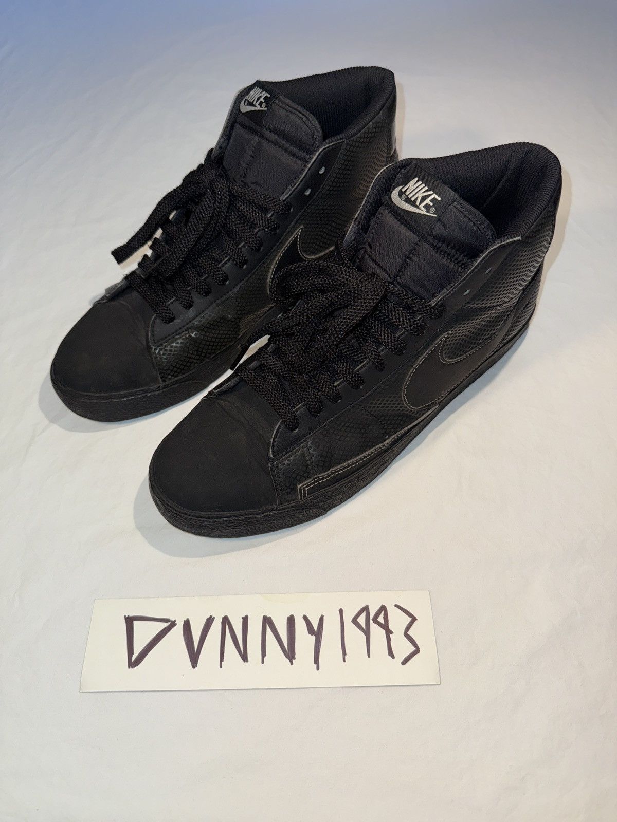 Nike Blazer High Black Size US 13 / EU 46 - 3 Thumbnail
