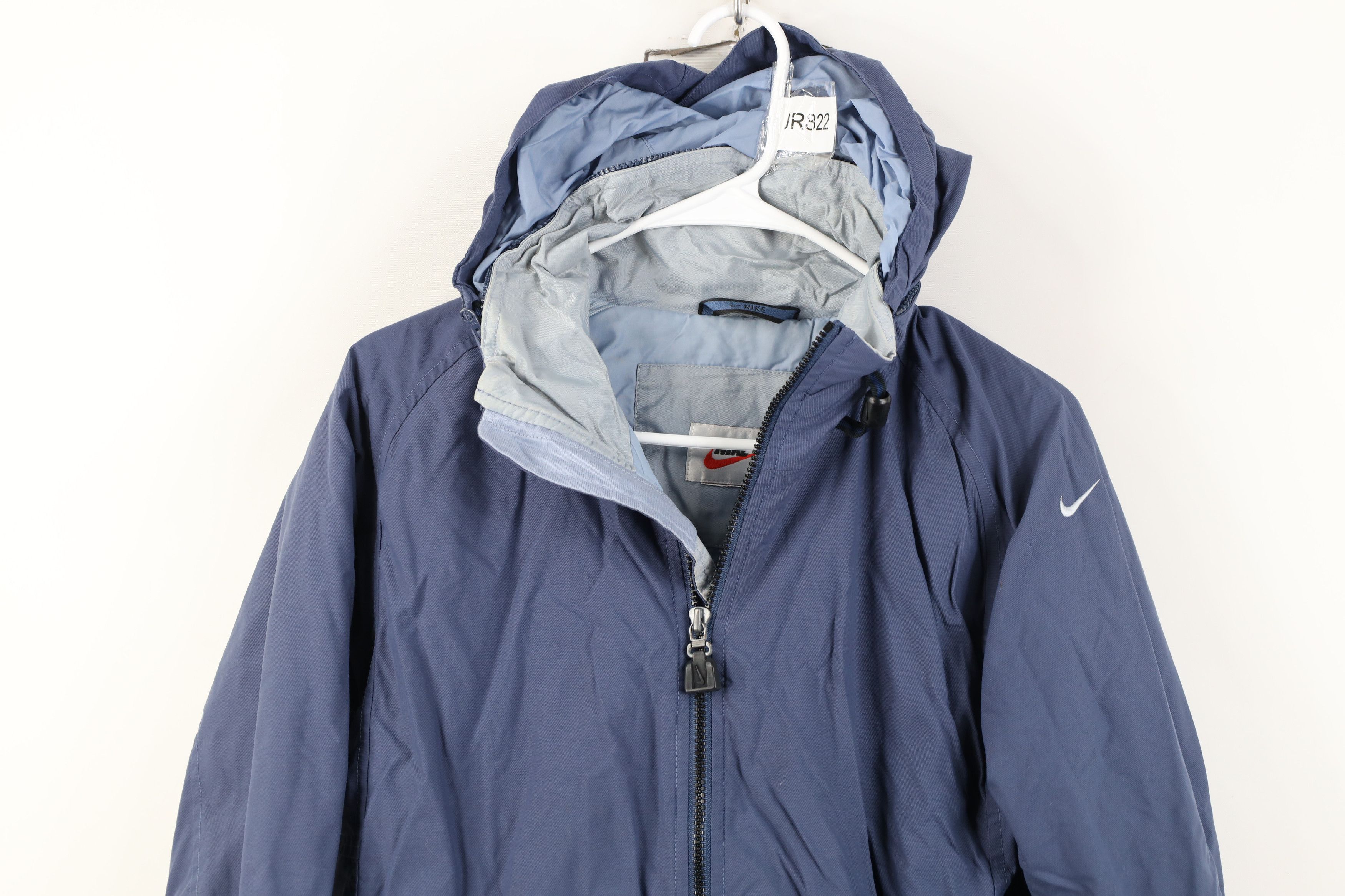 Nike Vintage 90s Nike Scott Mini Swoosh Hooded Parka Jacket Size M / US 6-8 / IT 42-44 - 2 Thumbnail