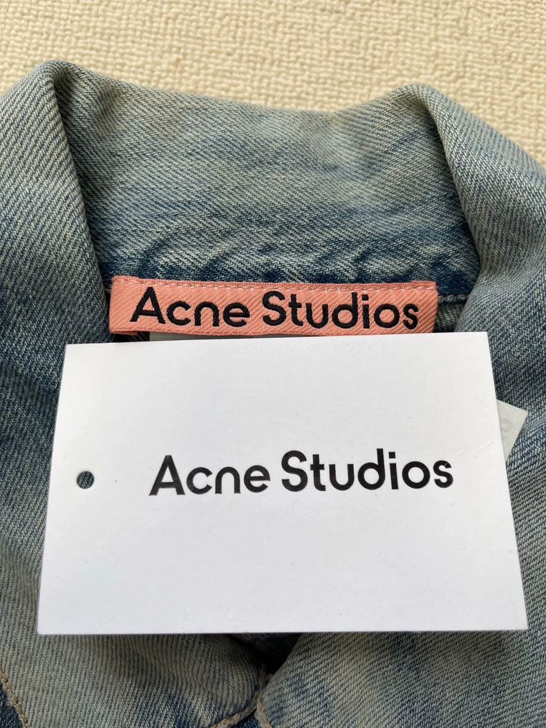 Acne Studios Acne Studios A vintage denim jacket with a flared lapel Size US XS / EU 42 / 0 - 4 Thumbnail