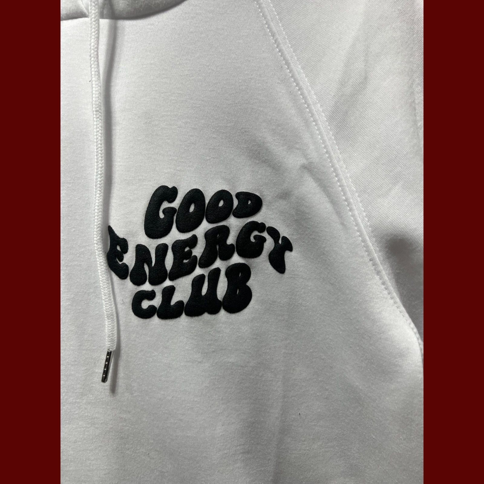 rue21 Rue 21 - Men's Long Sleeve Hooded Sweatshirt - White - Mediu Size US M / EU 48-50 / 2 - 10 Thumbnail