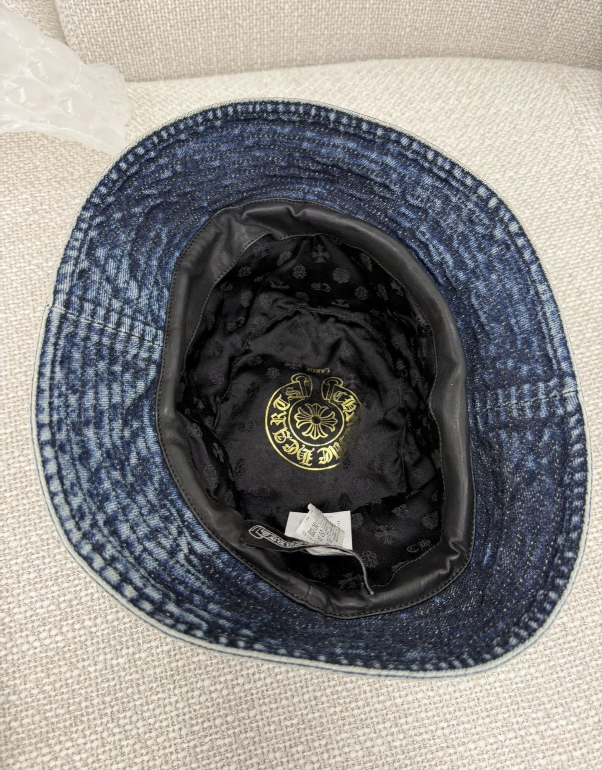 Chrome Hearts Chrome Hearts Denim Hat Size ONE SIZE - 3 Thumbnail