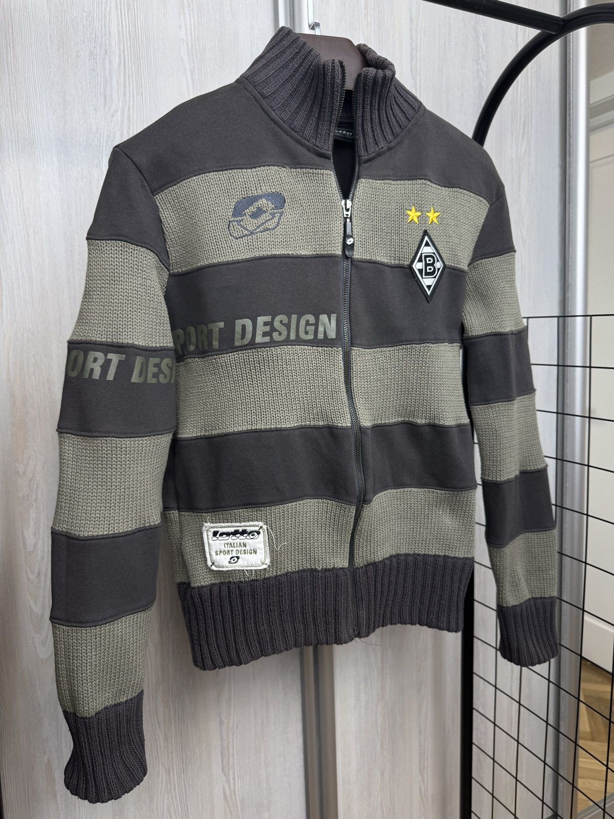 Lotto Sport × Vintage Vintage 00s y2k Lotto BORUSSIA MÖNCHENGLADBACH zip sweater Size US S / EU 44-46 / 1 - 3 Thumbnail