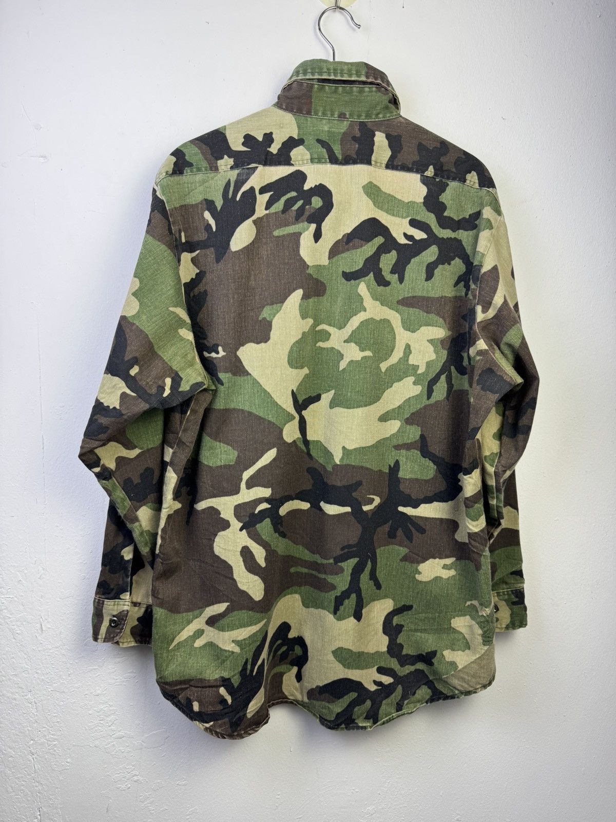 Vintage Vintage Big Smith camouflage Army Shirt Size US L / EU 52-54 / 3 - 5 Thumbnail