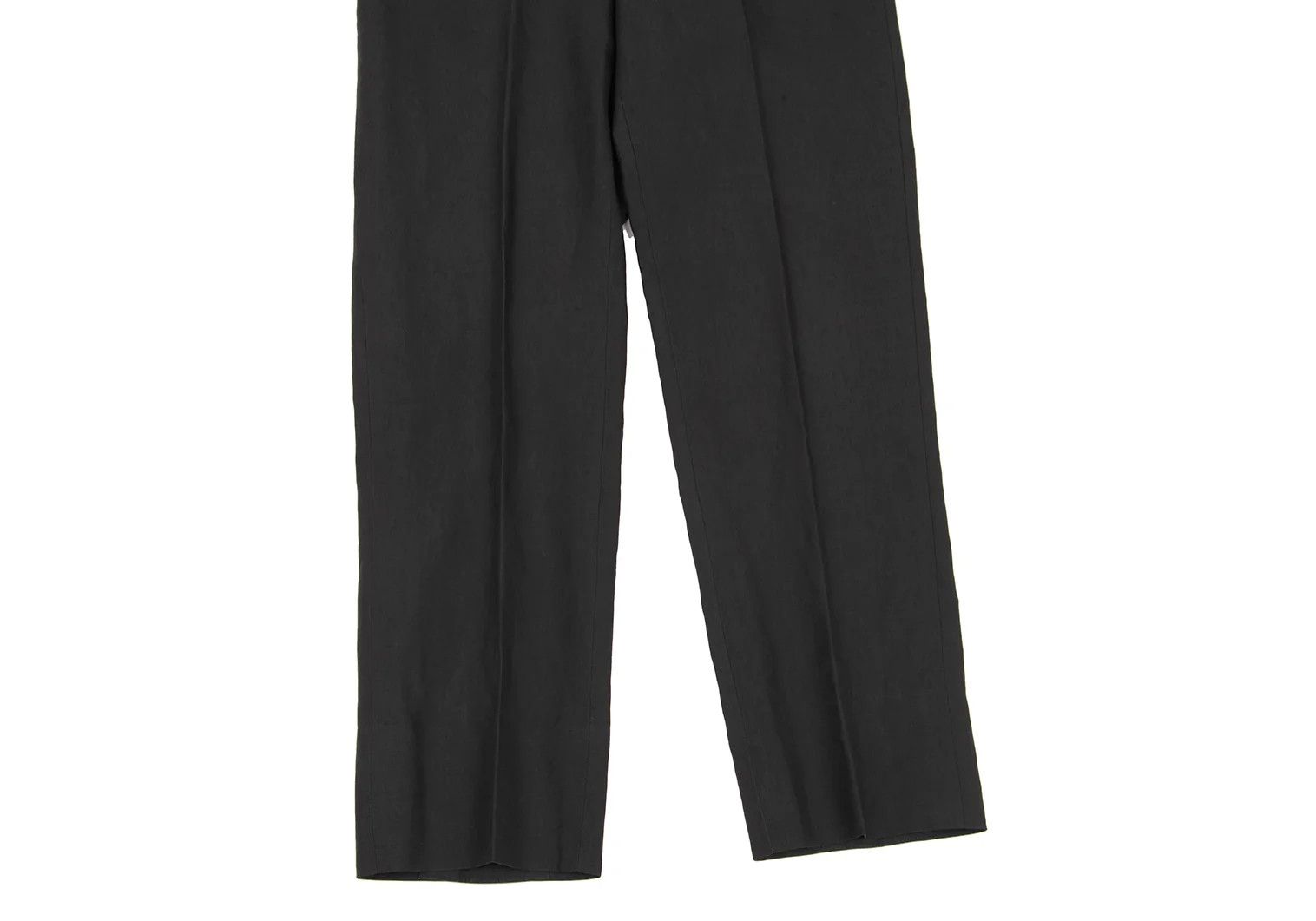 Yohji Yamamoto Yohji Yamamoto Linen Tapered Pants Black S Size US 30 / EU 46 - 6 Thumbnail