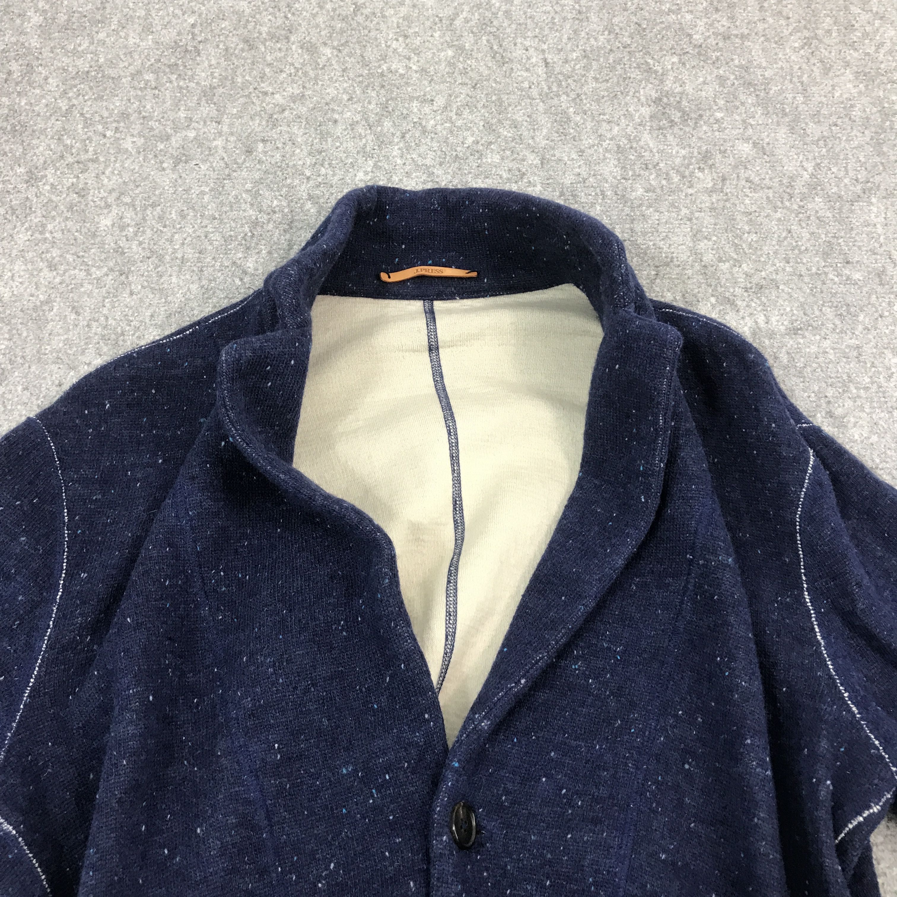 Indigo × J. Press × Japanese Brand J.PRESS BLAZER COAT INDIGO JACKET Size US M / EU 48-50 / 2 - 7 Thumbnail
