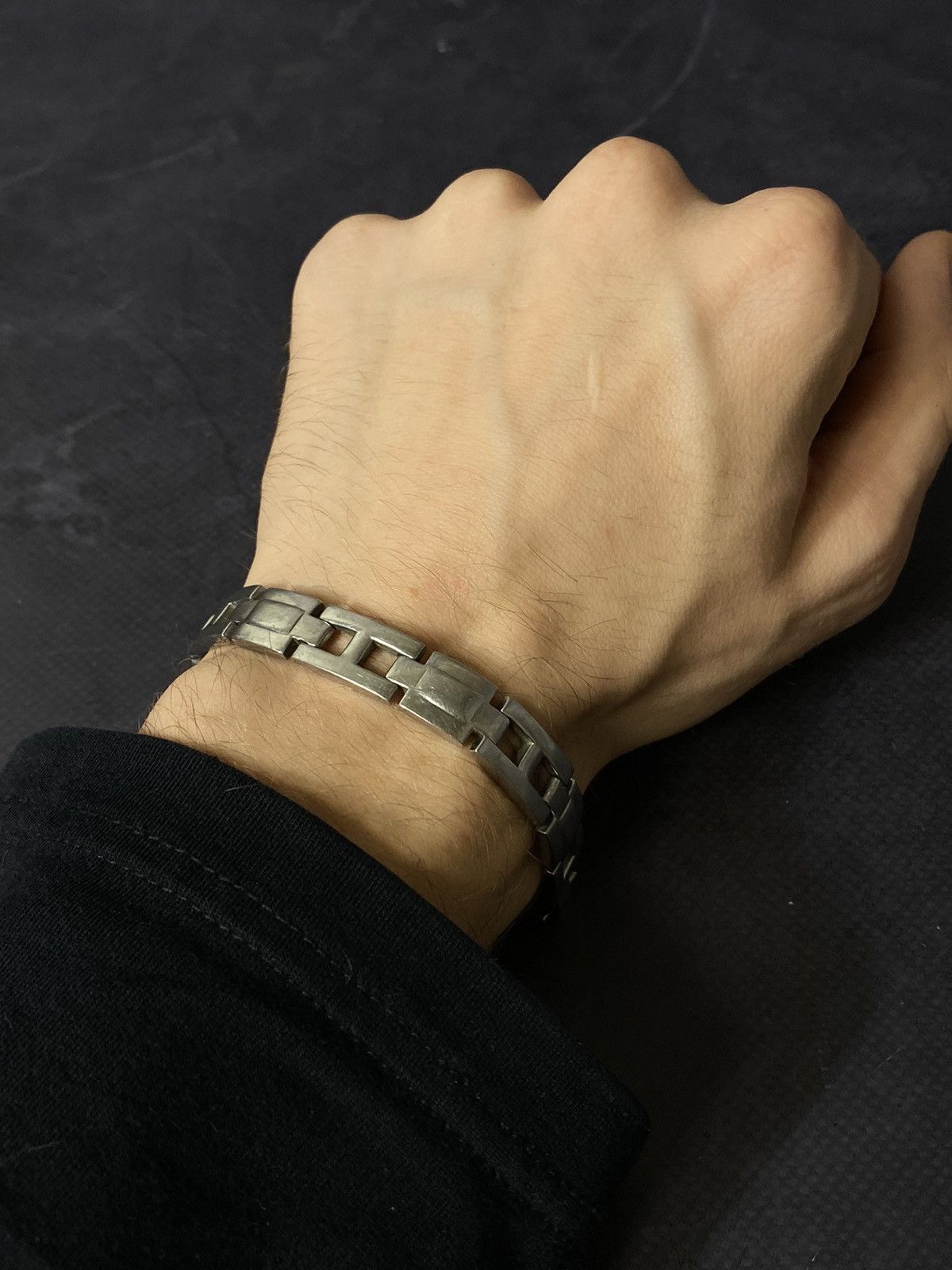 Japanese Brand Silver-Tone Chain Bracelet Size ONE SIZE - 1 Thumbnail