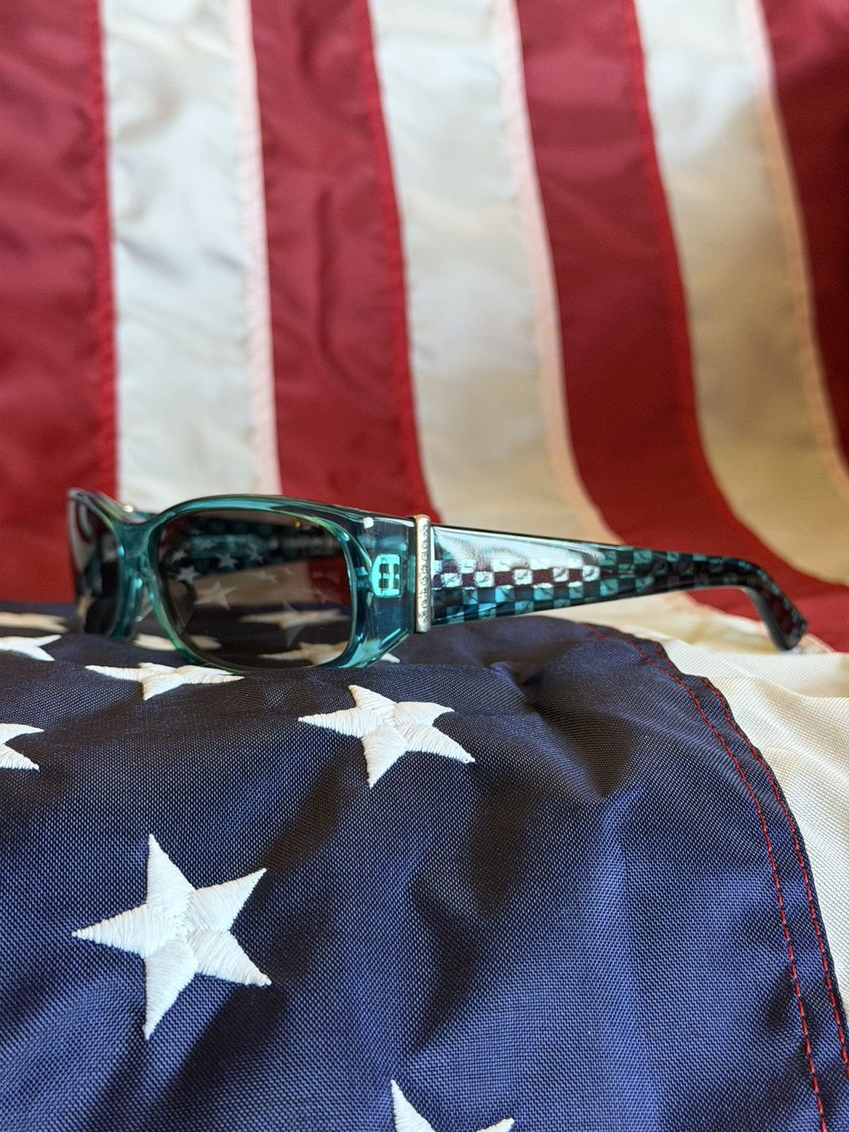 Chrome Hearts Chrome Hearts x Matty Boy blue sunglasses Size ONE SIZE - 1 Thumbnail