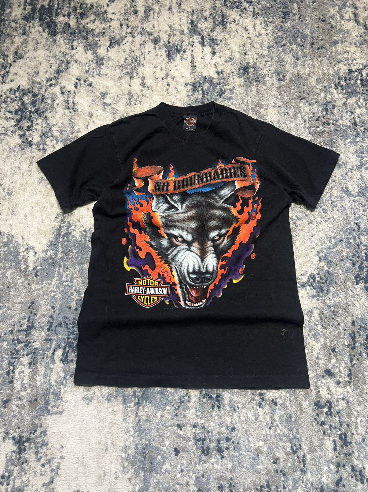 Harley Davidson Harley Davidson 1995/96 Vintage Shirt Size Medium Size US M / EU 48-50 / 2 - 1 Thumbnail