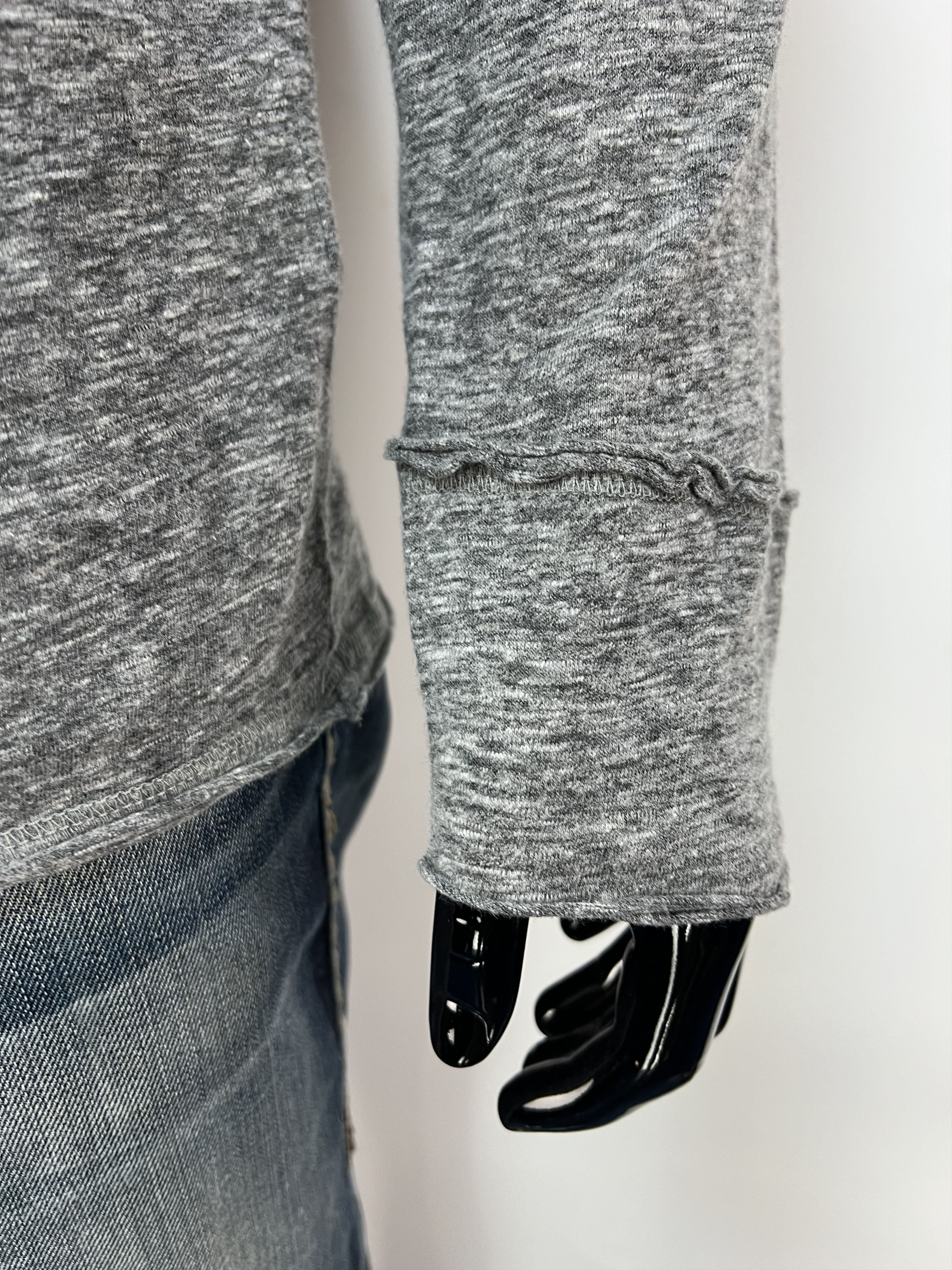 Zadig & Voltaire Zadig Voltaire Men s Gray Sweater Size L Big Logo Size US L / EU 52-54 / 3 - 13 Thumbnail