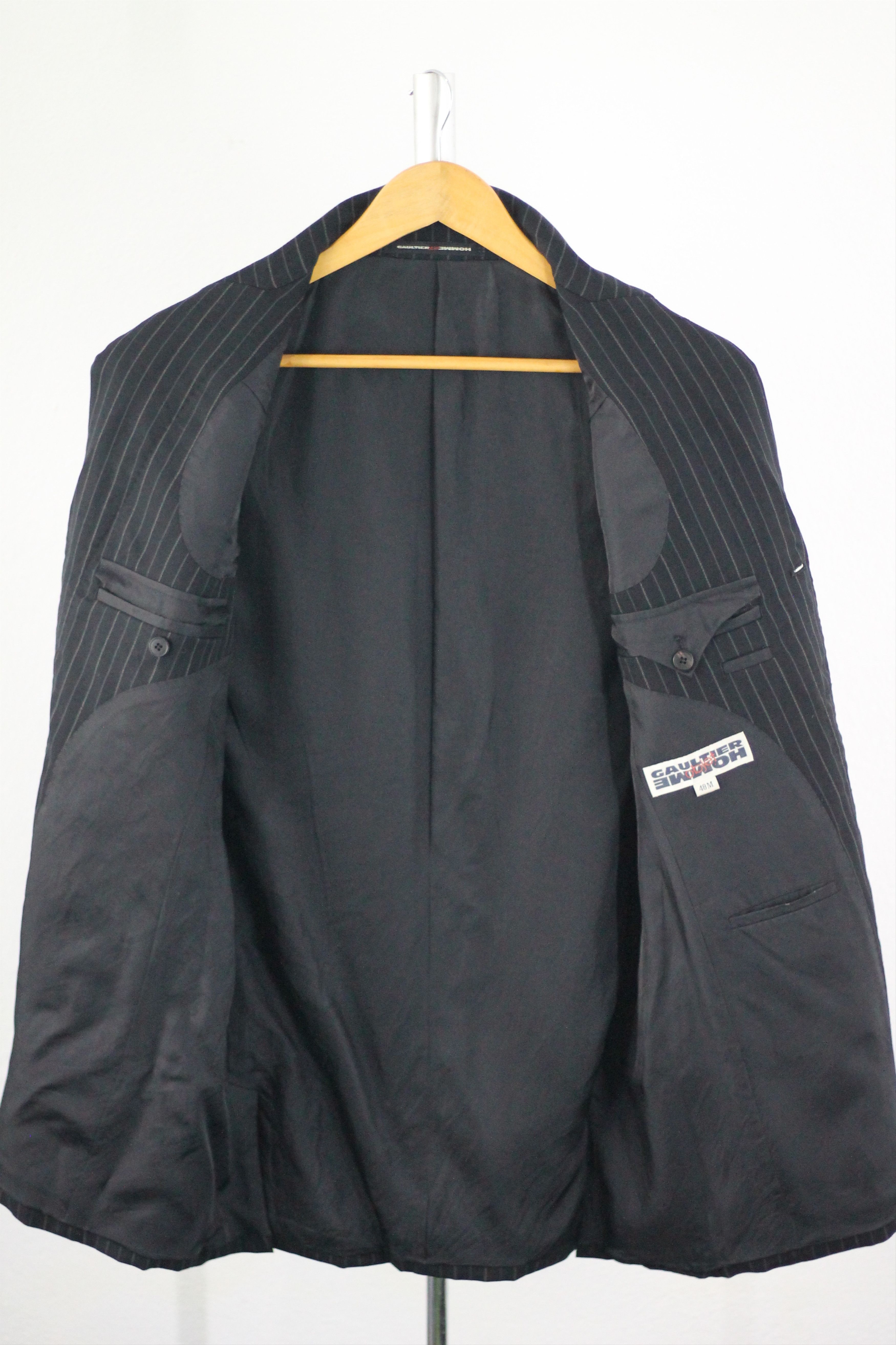 Gaultier Homme Objet × Jean Paul Gaultier Vintage Object Gaultier Jean Paul Stripe Blazer Jacket Size US M / EU 48-50 / 2 - 8 Thumbnail