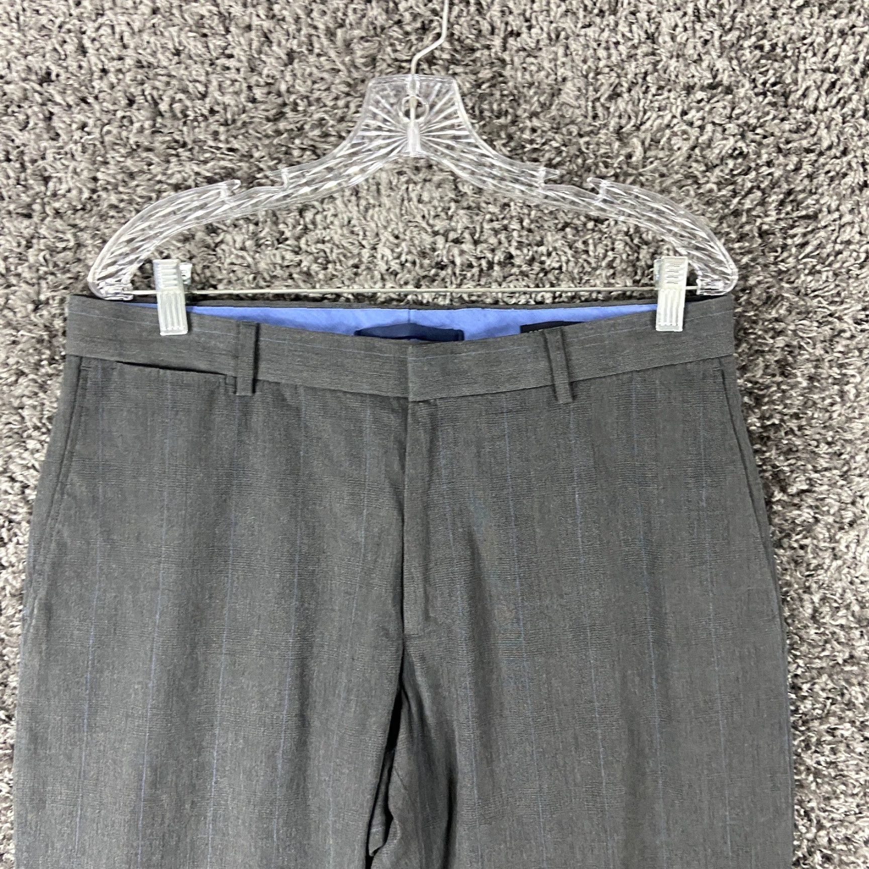 Banana Republic BANANA REPUBLIC Gray Dress Pants 33x32 Men's Regular Size US 33 - 4 Thumbnail