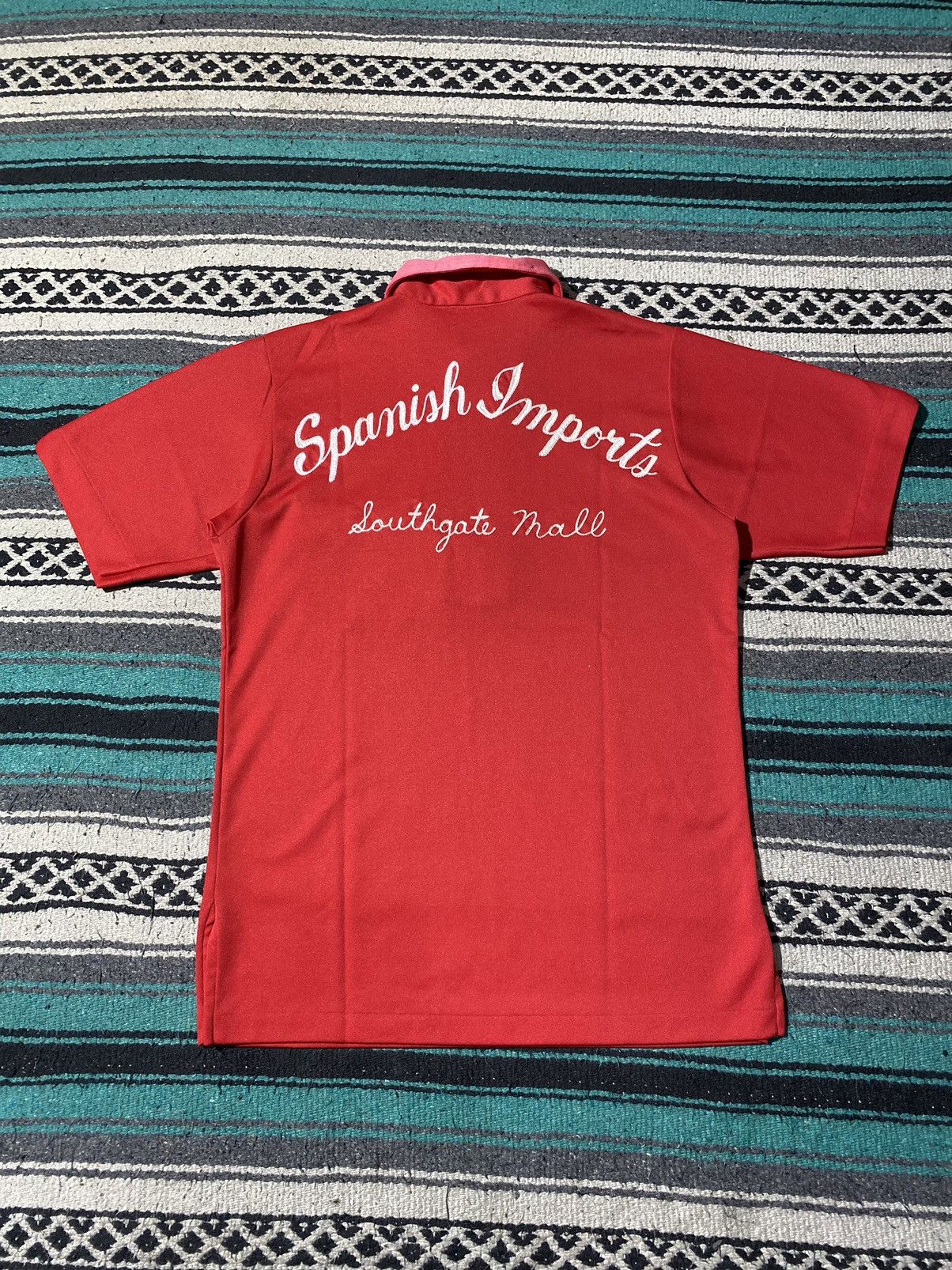Sports Specialties Vintage 70s Hilton Spanish Import Bowling Polo Shirt Size US M / EU 48-50 / 2 - 1 Thumbnail