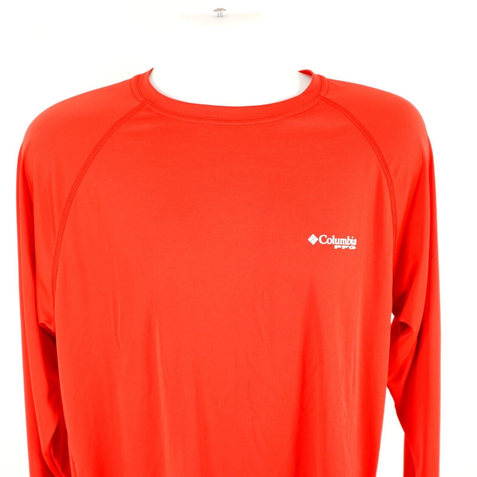 Columbia Columbia PFG Omni-Shade Small T-Shirt Red Long Sleeve Crew N Size US S / EU 44-46 / 1 - 1 Thumbnail
