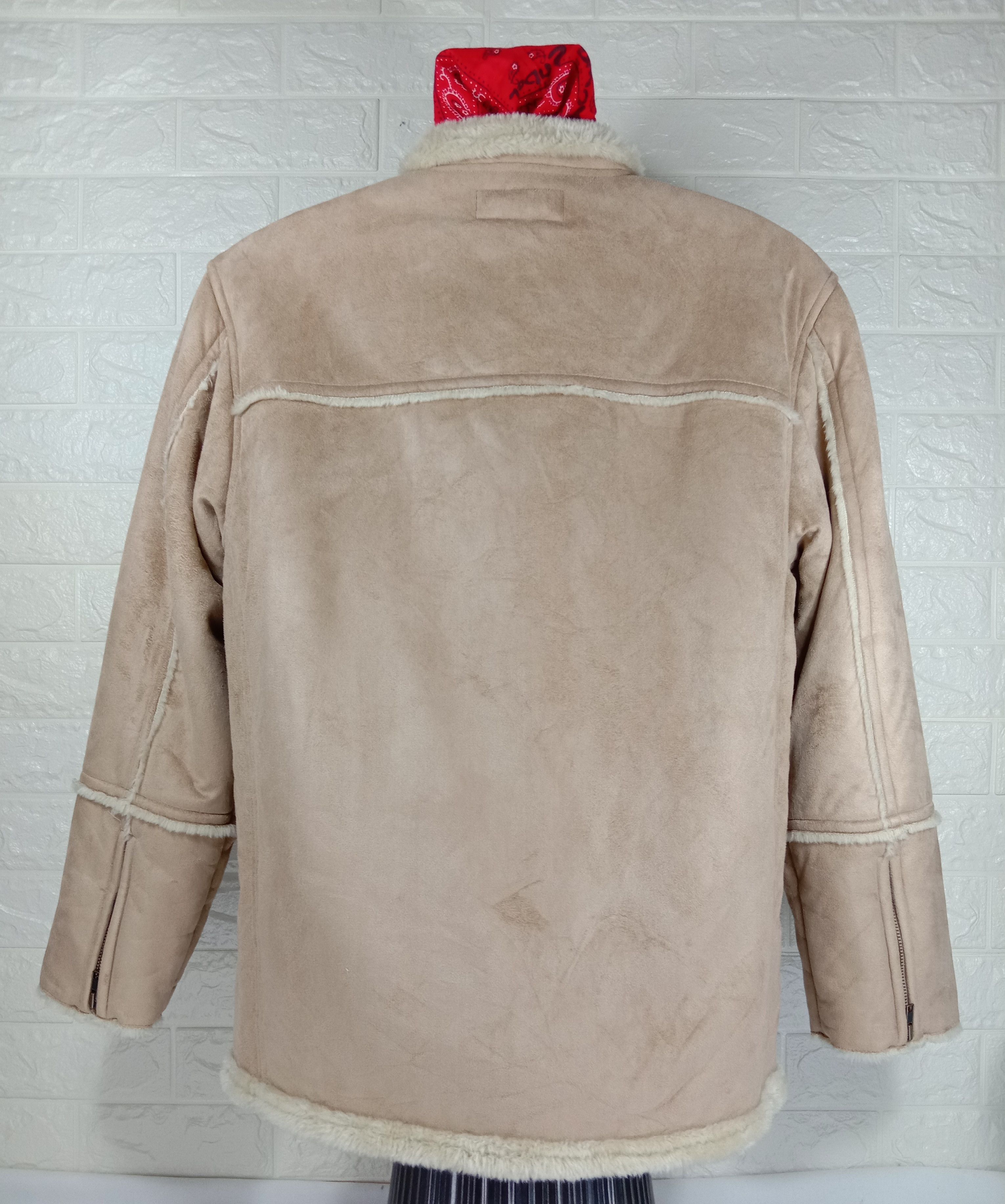 Kansai Yamamoto Vintage Kansai Yamamoto Sheepskin Leather Jacket Size US M / EU 48-50 / 2 - 4 Thumbnail