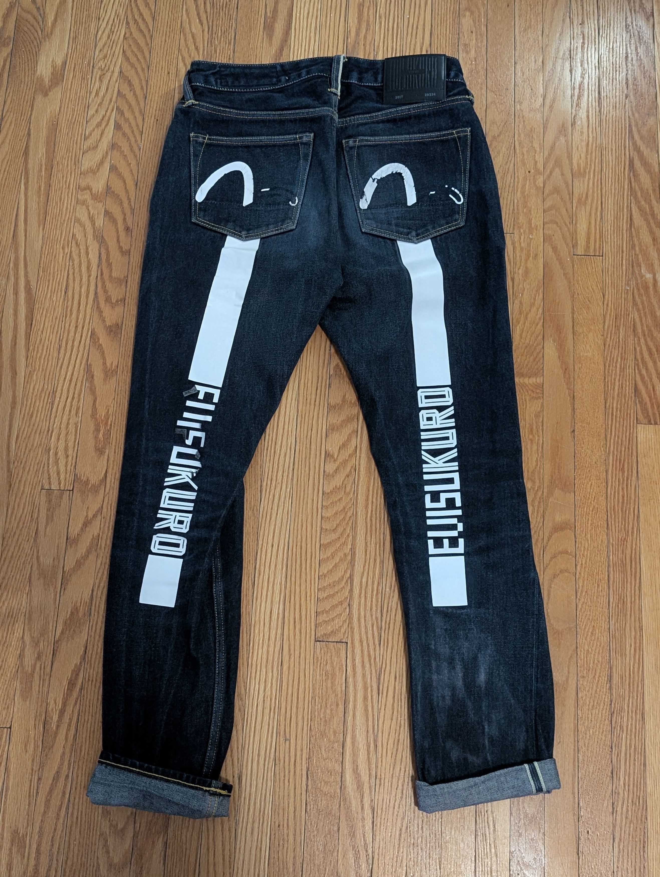 Evisu Raw Indigo Selvedge Jeans
