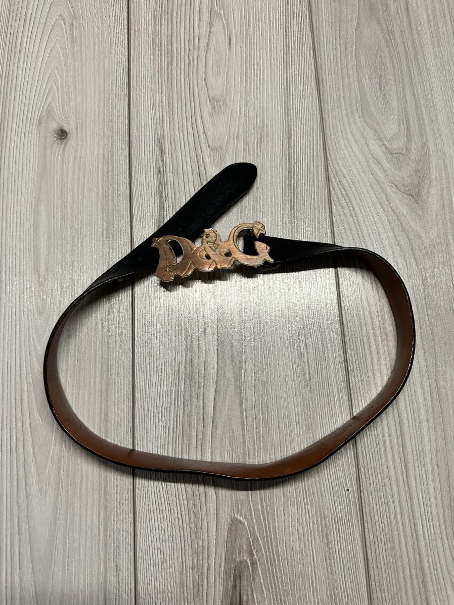 Dolce & Gabbana Vintage Dolce & Gabanna archive avant garde drip drill belt Size ONE SIZE - 7 Thumbnail