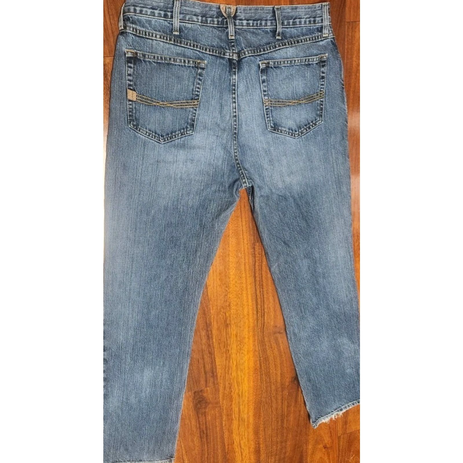 Ariat ARIAT M4 Blue Jeans Men's 36x34 Boot Cut Denim Western Cowboy 10007775 Size US 36 / EU 52 - 4 Thumbnail