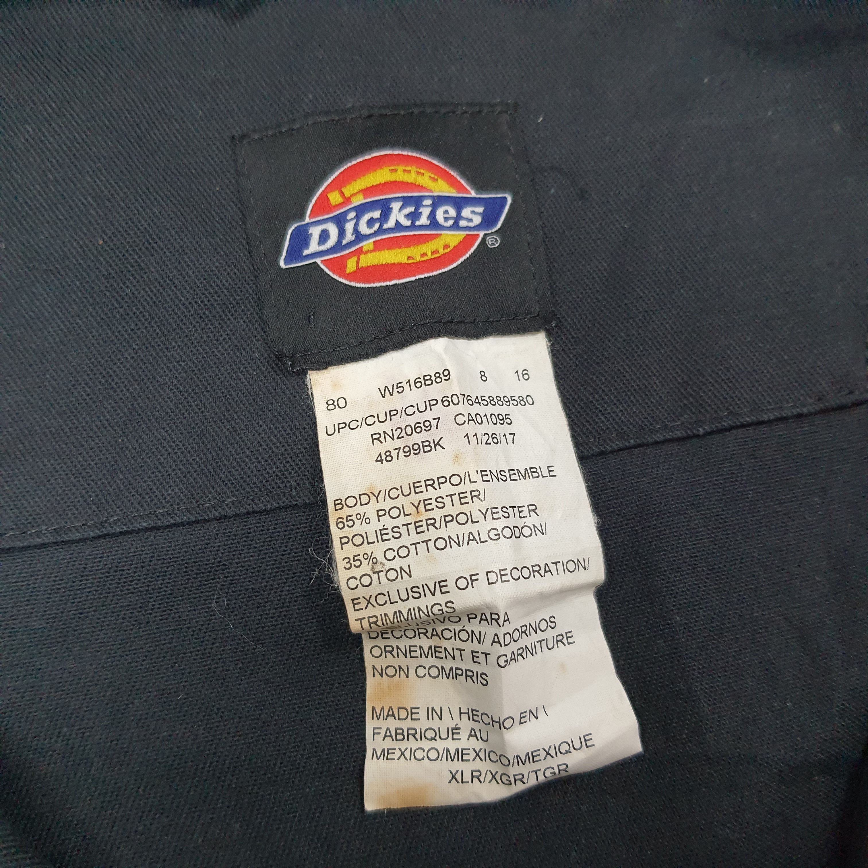 Dickies Vintage Dickies Custom Logo Workwear Coverall C277N20 Size US L / EU 52-54 / 3 - 8 Thumbnail